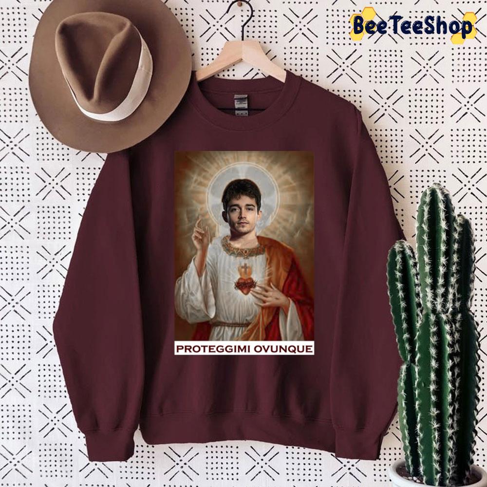 Proteggimi Ovunque San Charles Leclerc Unisex Sweatshirt Proteggimi Ovunque San Charles Leclerc Unisex Sweatshirt