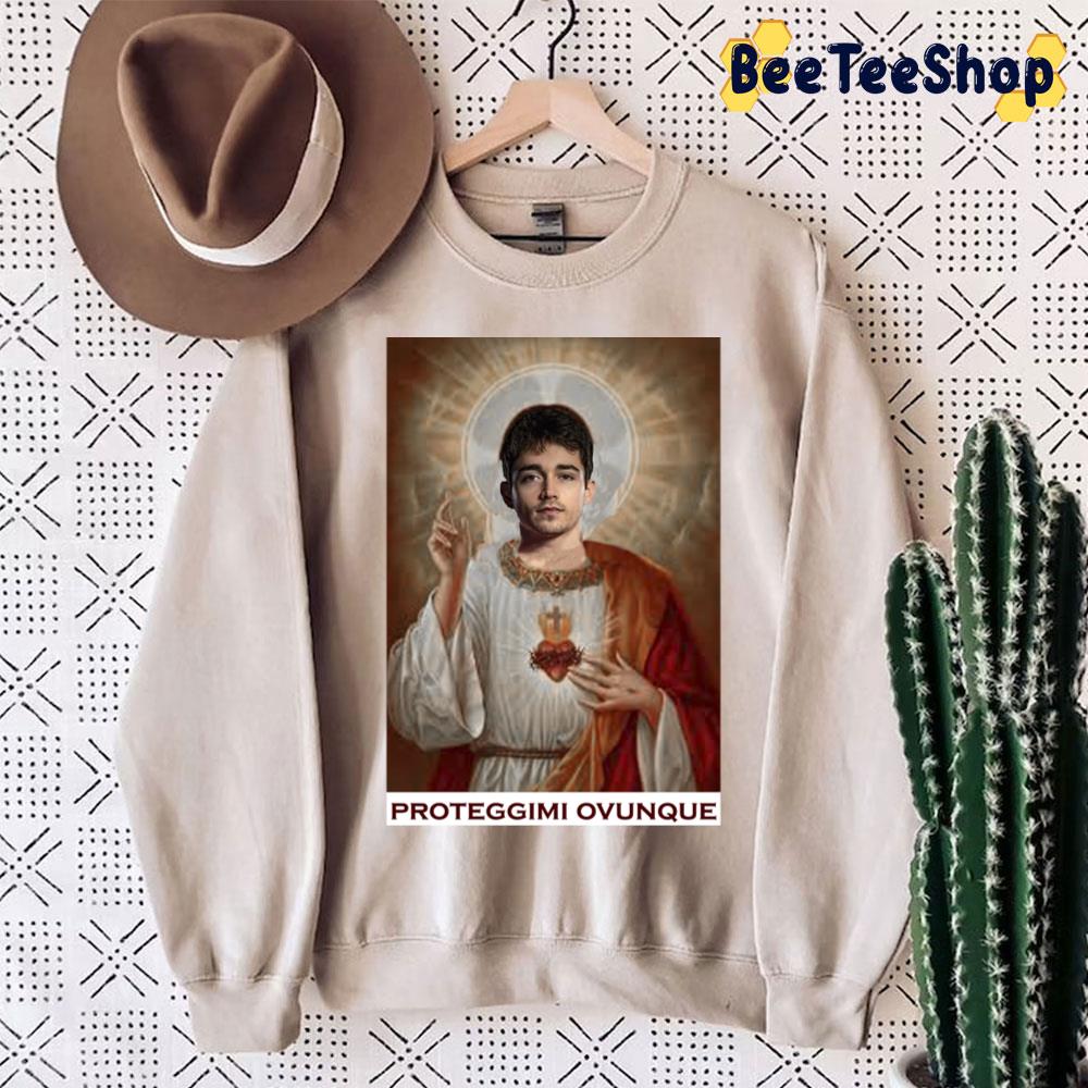 Proteggimi Ovunque San Charles Leclerc Unisex Sweatshirt Proteggimi Ovunque San Charles Leclerc Unisex Sweatshirt