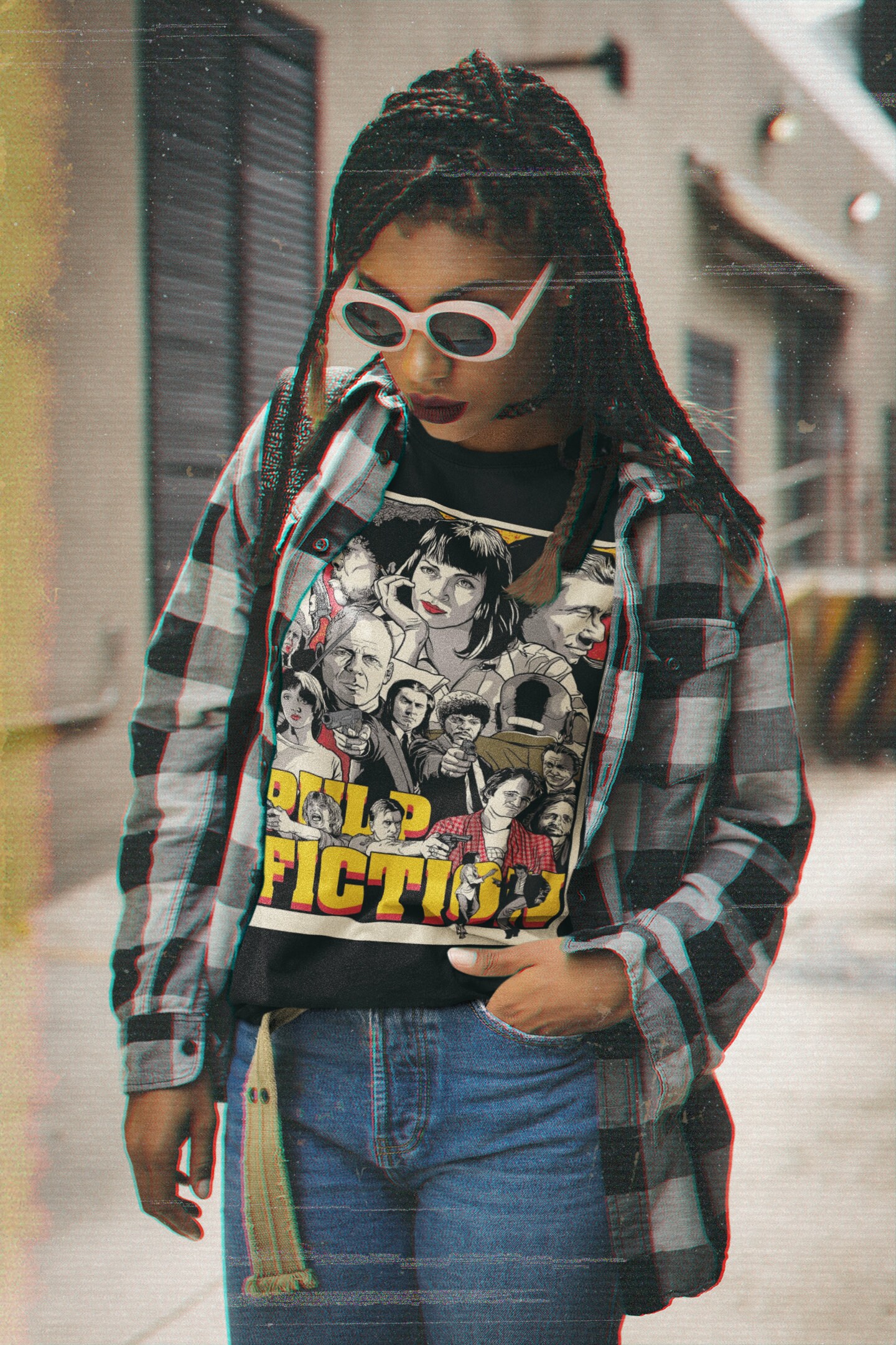 Pulp Fiction Vintage Movie Halloween Unisex T-Shirt Pulp Fiction Vintage Movie Halloween Unisex T-Shirt