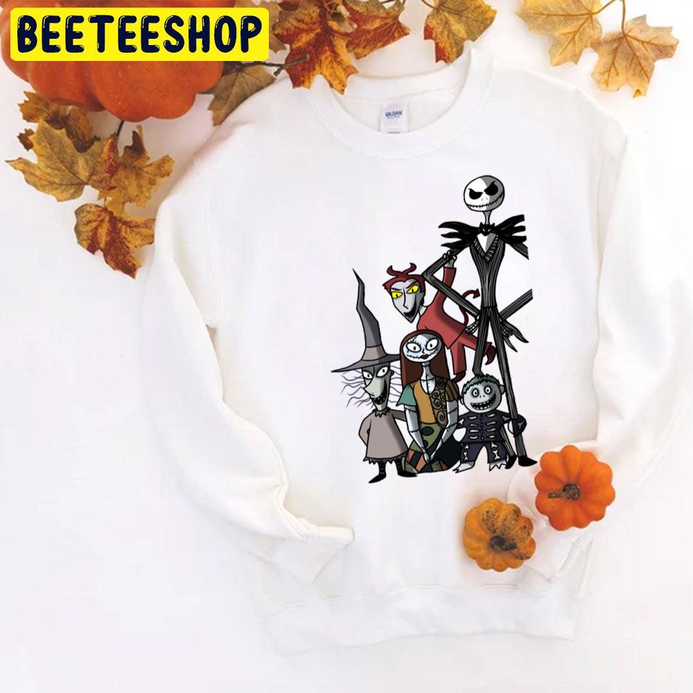 Pumpkin King And Friends The Nightmare Before Christmas Halloween Unisex T-Shirt Pumpkin King And Friends The Nightmare Before Christmas Halloween Unisex T-Shirt