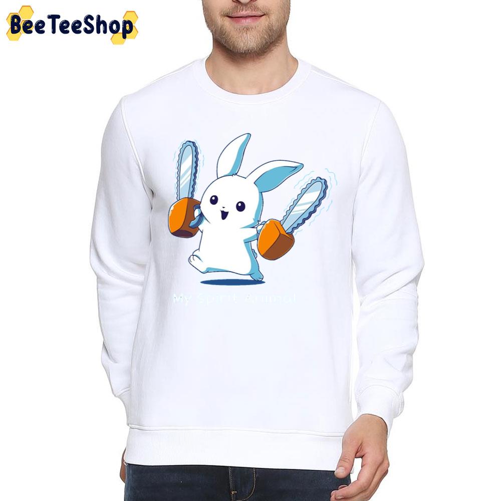 Rabbit With Chainsaws Unisex T-Shirt Rabbit With Chainsaws Unisex T-Shirt