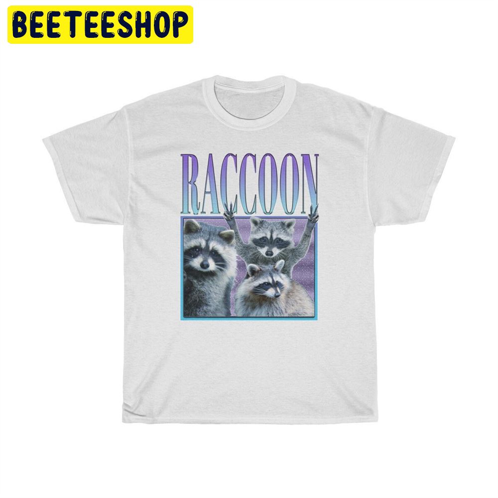 Raccoon Homage Retro Vintage Art Unisex T-Shirt Raccoon Homage Retro Vintage Art Unisex T-Shirt
