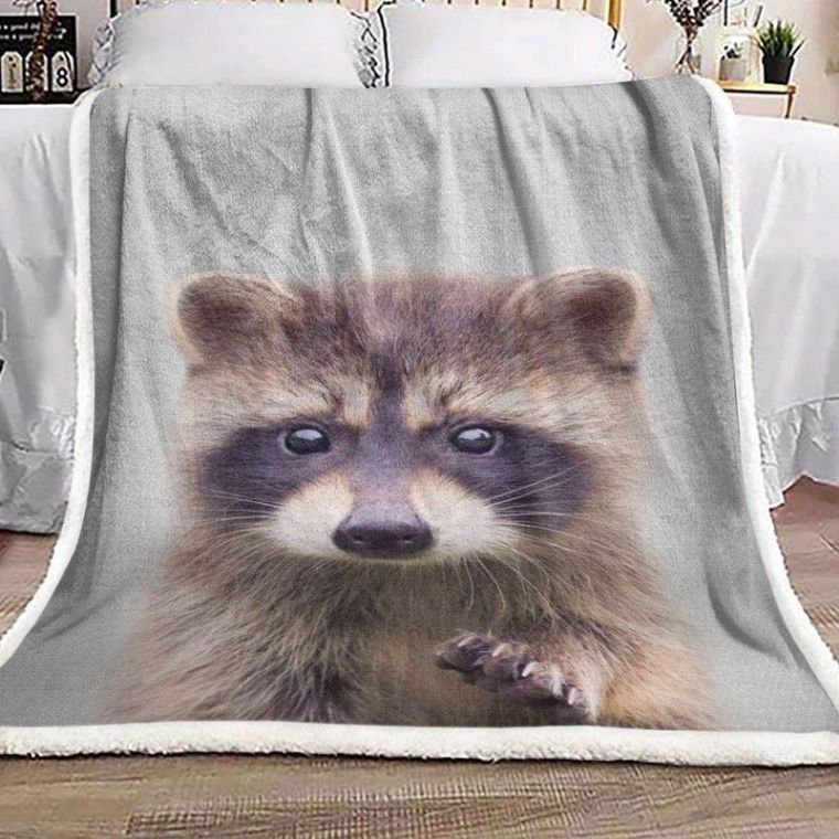 Raccoon Premium Comfy Sofa Throw Blanket Raccoon Premium Comfy Sofa Throw Blanket