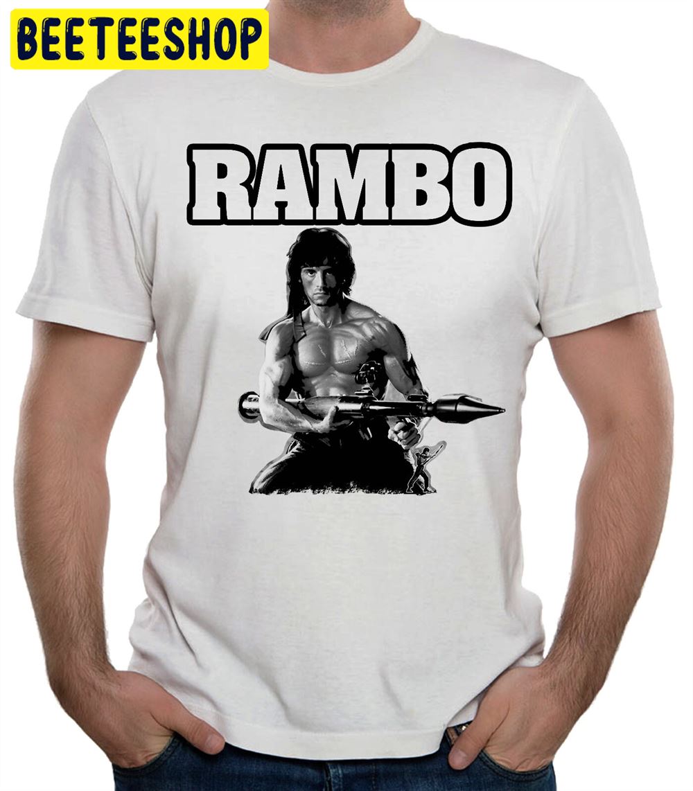 Rambo Stallone Cinema Unisex T-Shirt Rambo Stallone Cinema Unisex T-Shirt