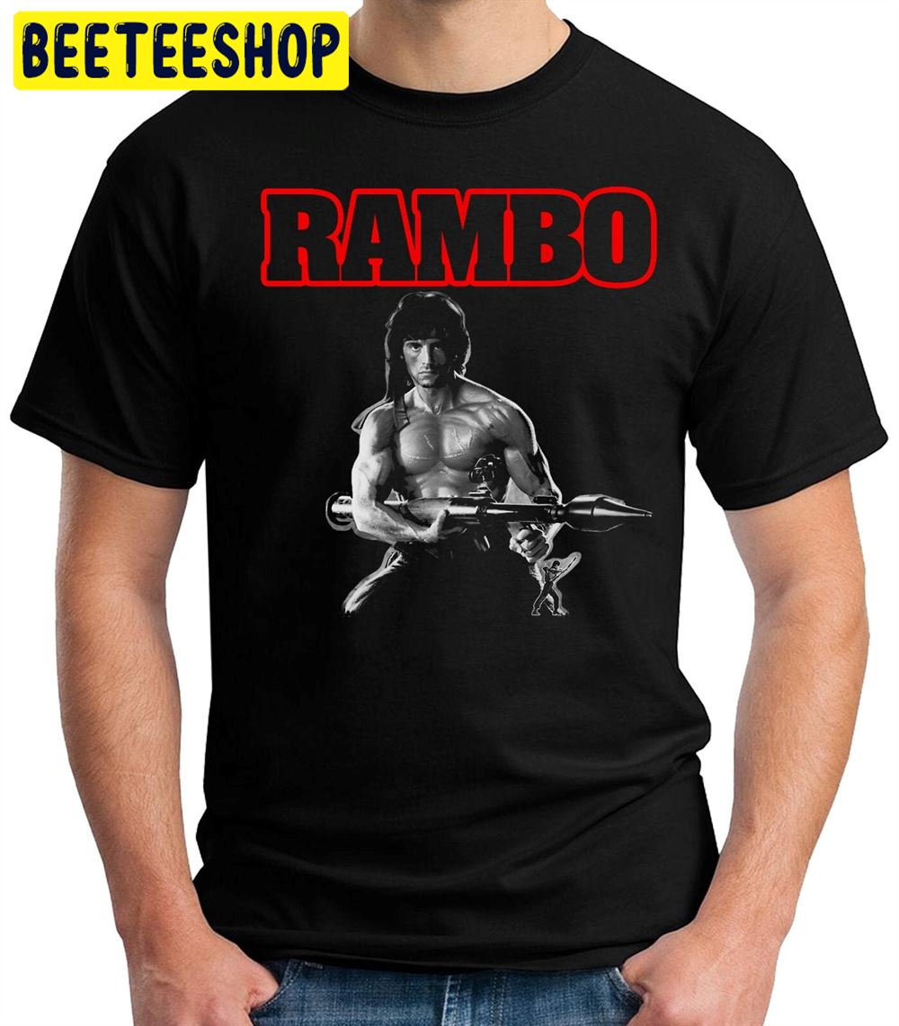 Rambo Stallone Cinema Unisex T-Shirt Rambo Stallone Cinema Unisex T-Shirt