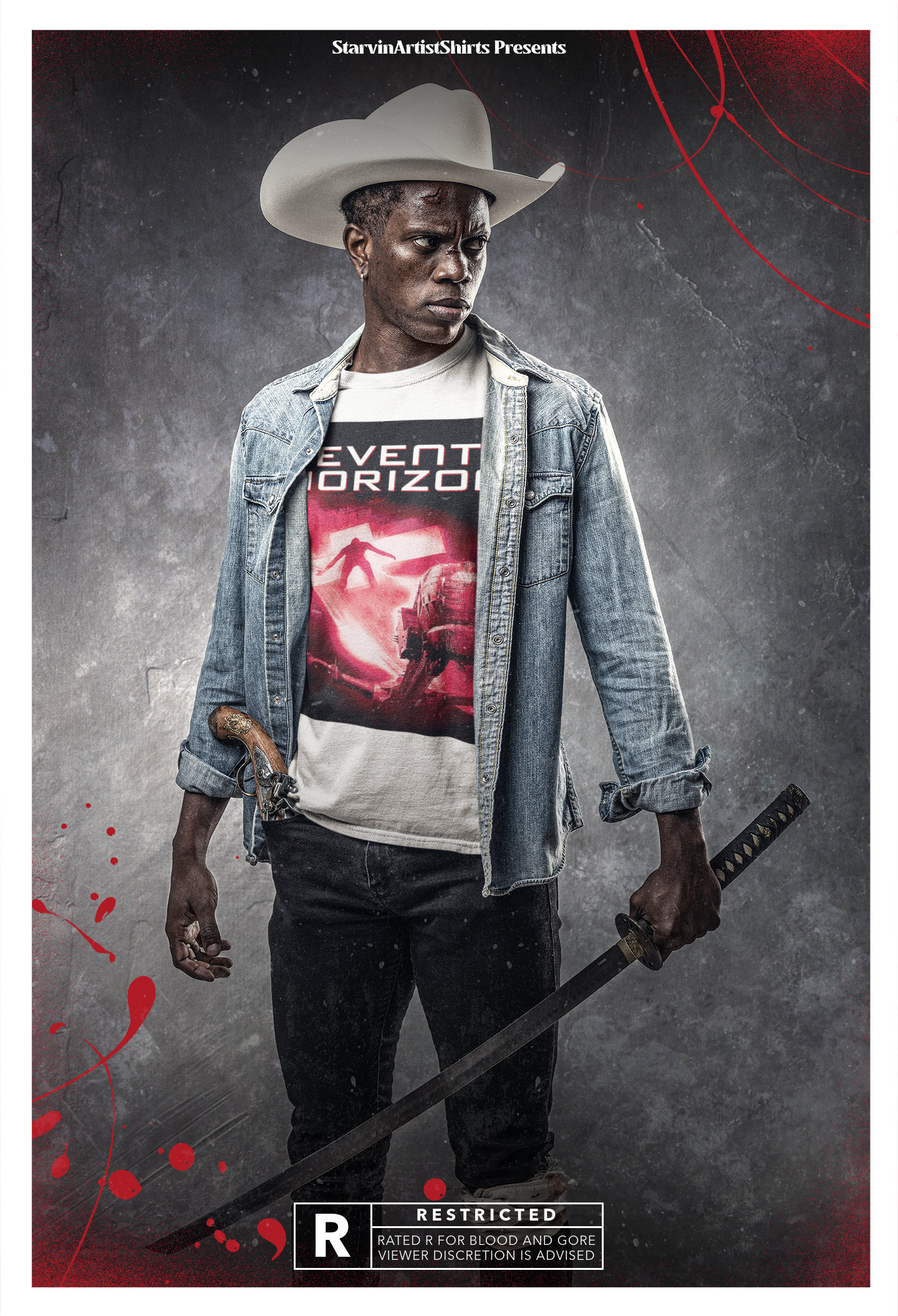 Red Art Event Horizon Movie Halloween Unisex T-Shirt Red Art Event Horizon Movie Halloween Unisex T-Shirt