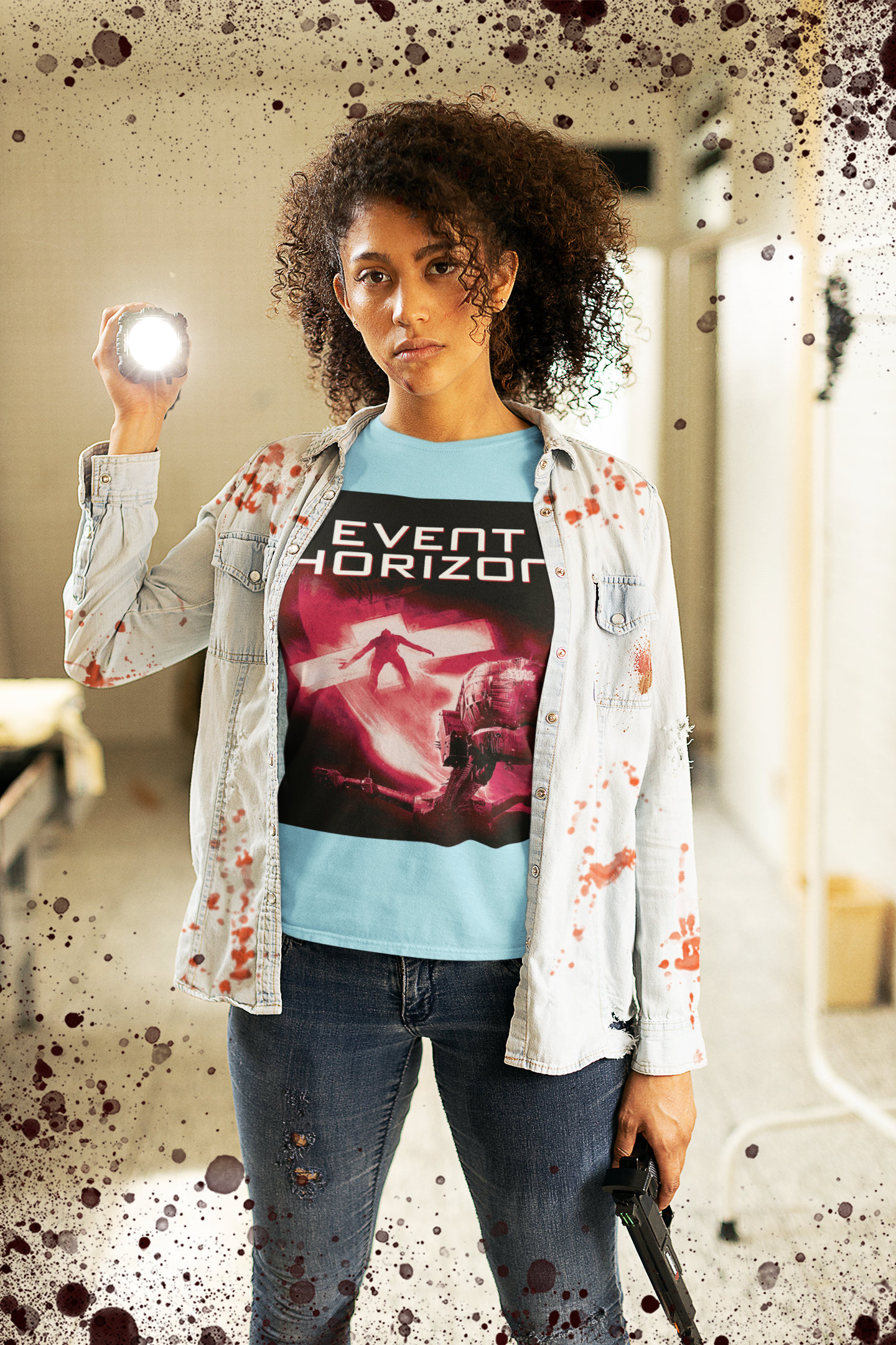 Red Art Event Horizon Movie Halloween Unisex T-Shirt Red Art Event Horizon Movie Halloween Unisex T-Shirt