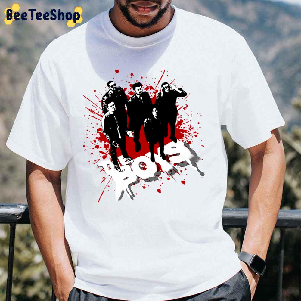 Red Black And Whtie Style Homelander The Boys Unisex T-Shirt Red Black And Whtie Style Homelander The Boys Unisex T-Shirt