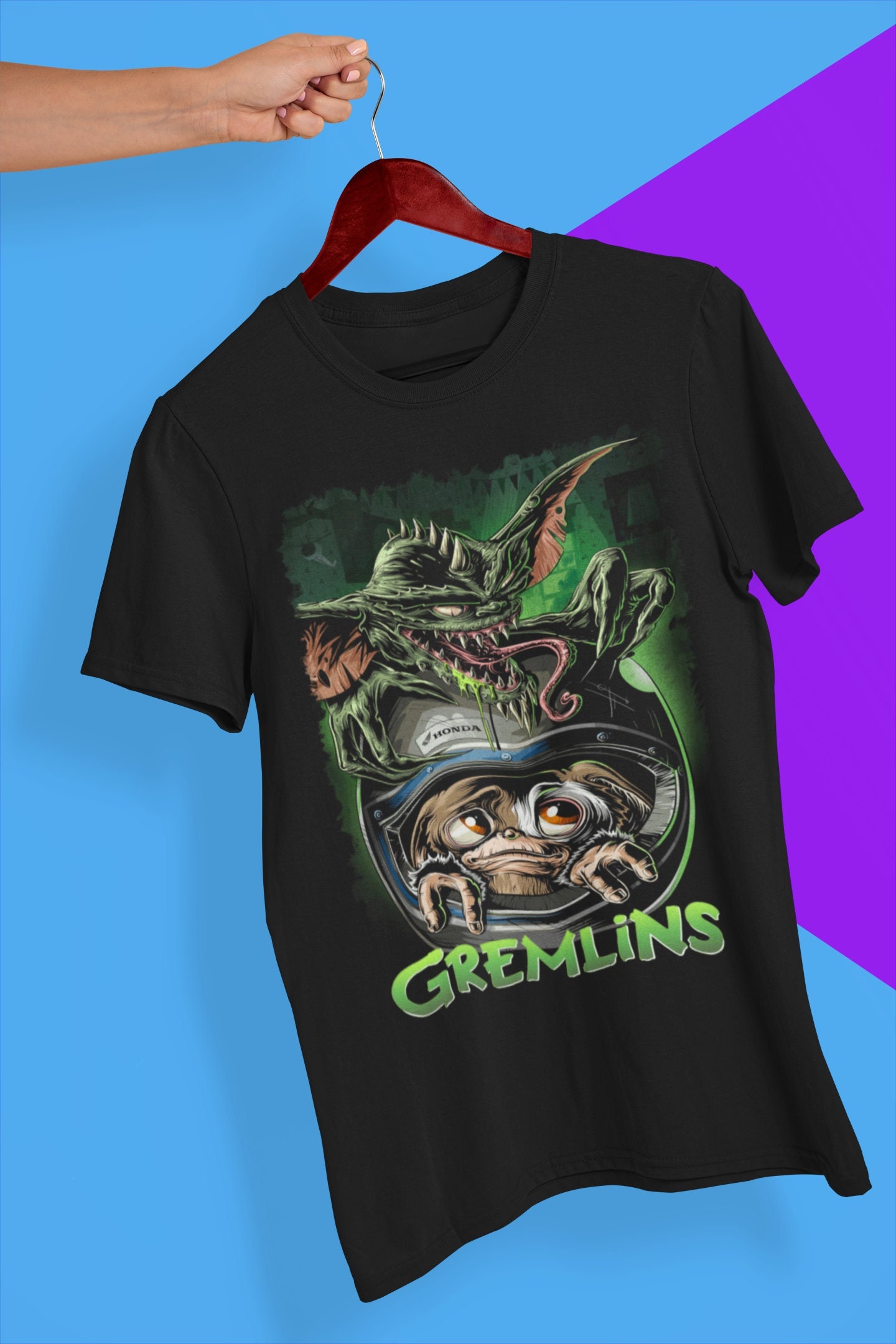 Retro Art Gremlins Movie Halloween Unisex T-Shirt Retro Art Gremlins Movie Halloween Unisex T-Shirt