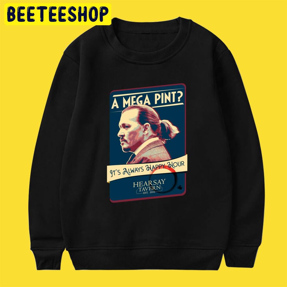 Retro Art Johnny Depp A Mega Pint Unisex T-Shirt Retro Art Johnny Depp A Mega Pint Unisex T-Shirt