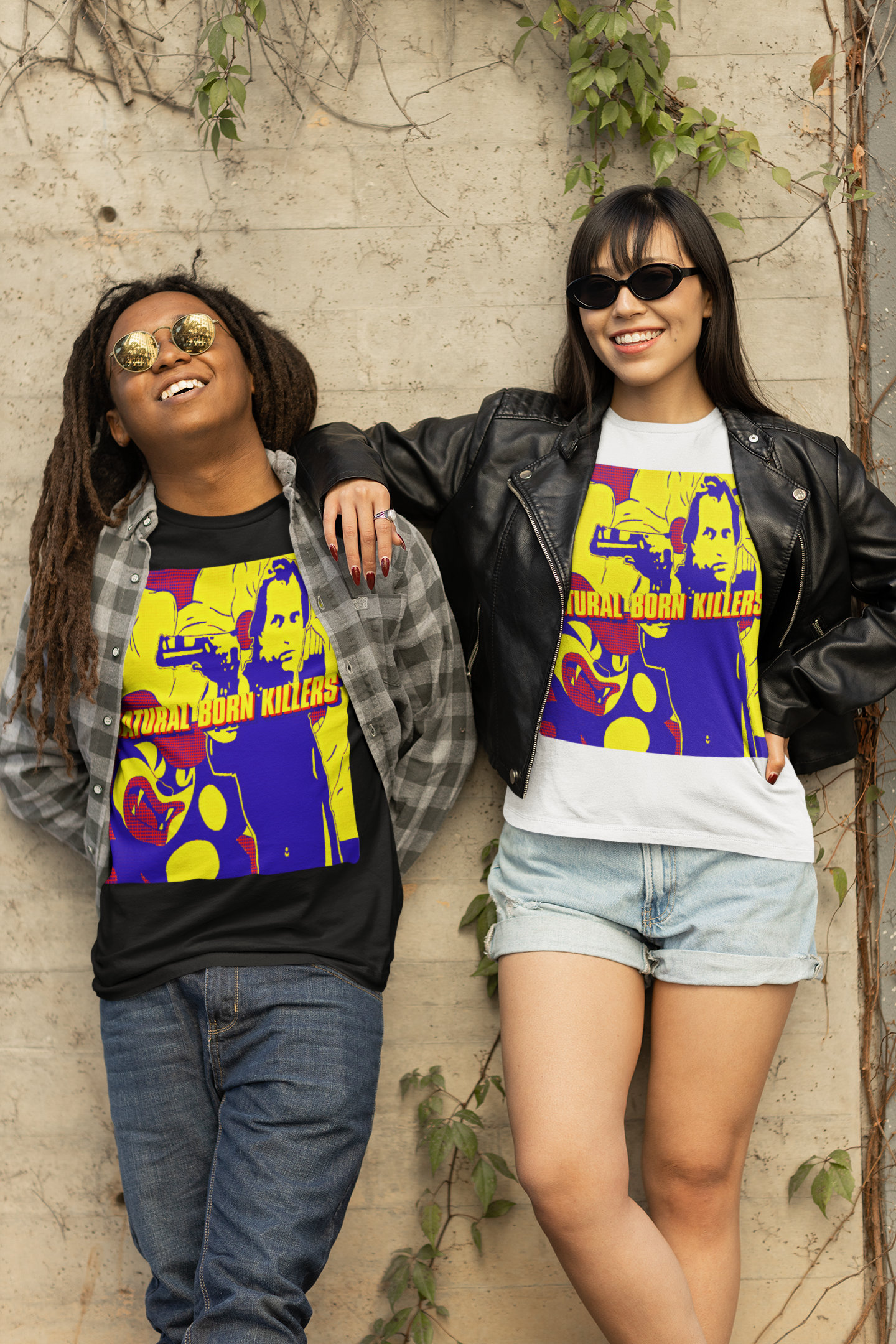 Retro Art Natural Born Killers Halloween Unisex T-Shirt Retro Art Natural Born Killers Halloween Unisex T-Shirt