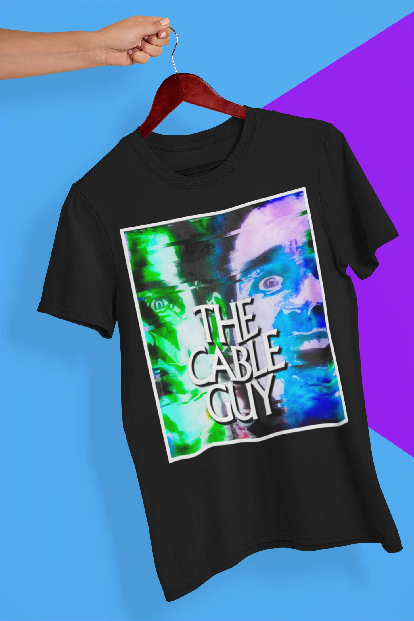 Retro Art The Cable Guy Halloween Unisex T-Shirt Retro Art The Cable Guy Halloween Unisex T-Shirt