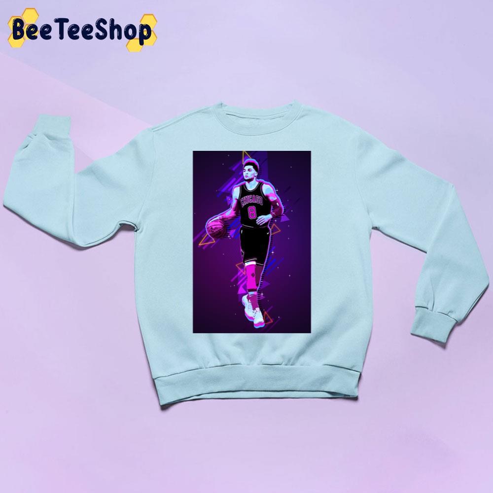 Retro Art Zach Lavine Unisex Sweatshirt Retro Art Zach Lavine Unisex Sweatshirt