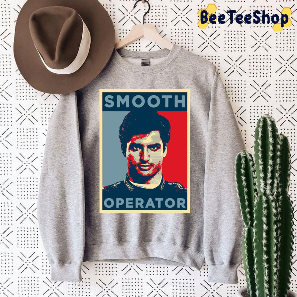 Retro Carlos Sainz Smooth Operator Unisex Sweatshirt Retro Carlos Sainz Smooth Operator Unisex Sweatshirt