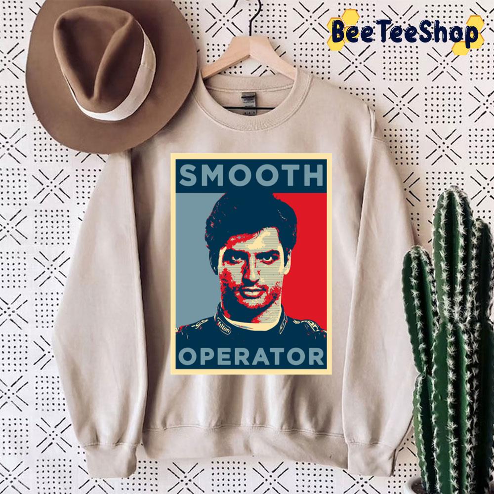 Retro Carlos Sainz Smooth Operator Unisex Sweatshirt Retro Carlos Sainz Smooth Operator Unisex Sweatshirt
