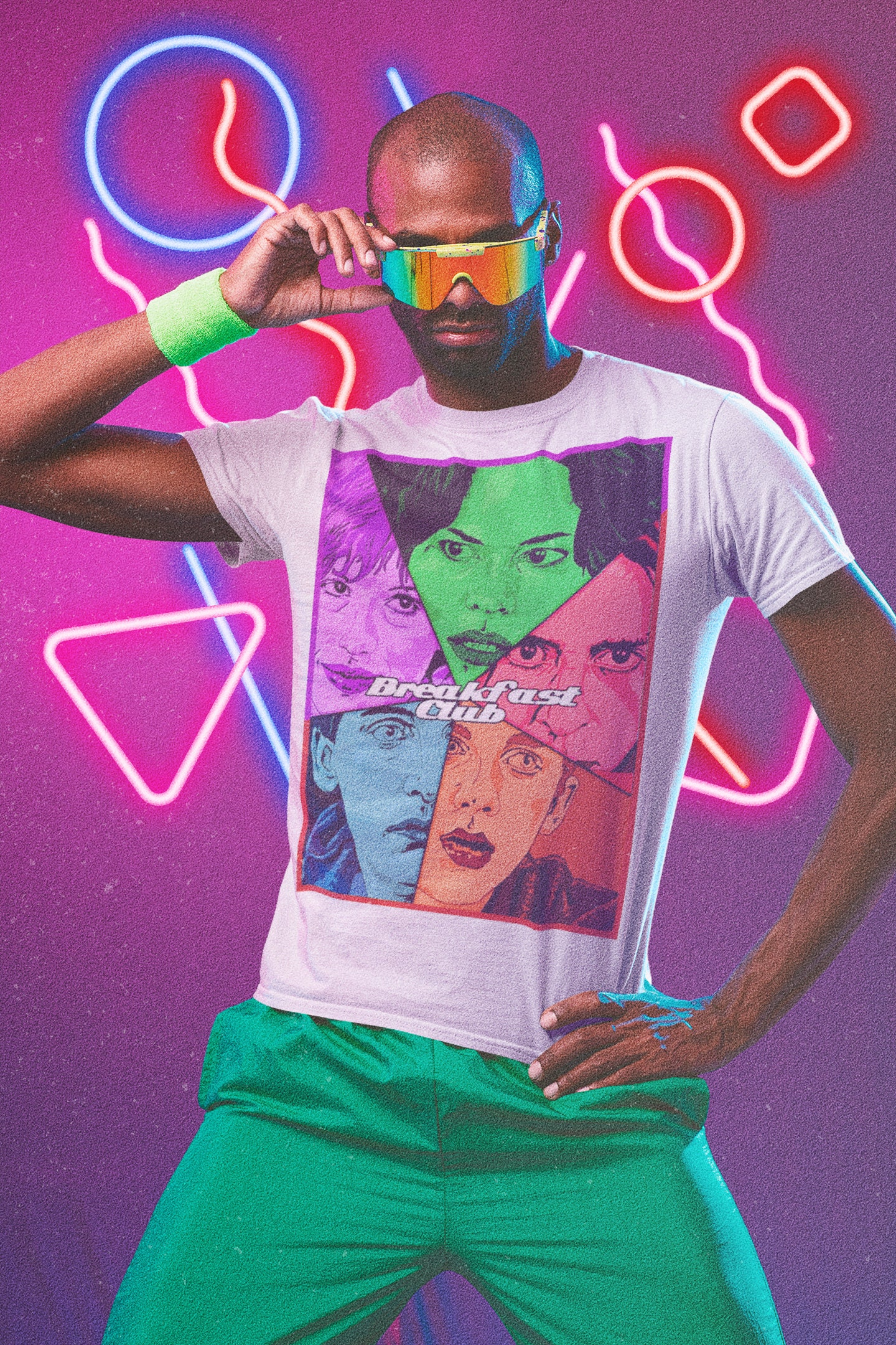Retro Characters The Breakfast Club Movie Halloween Unisex T-Shirt Retro Characters The Breakfast Club Movie Halloween Unisex T-Shirt
