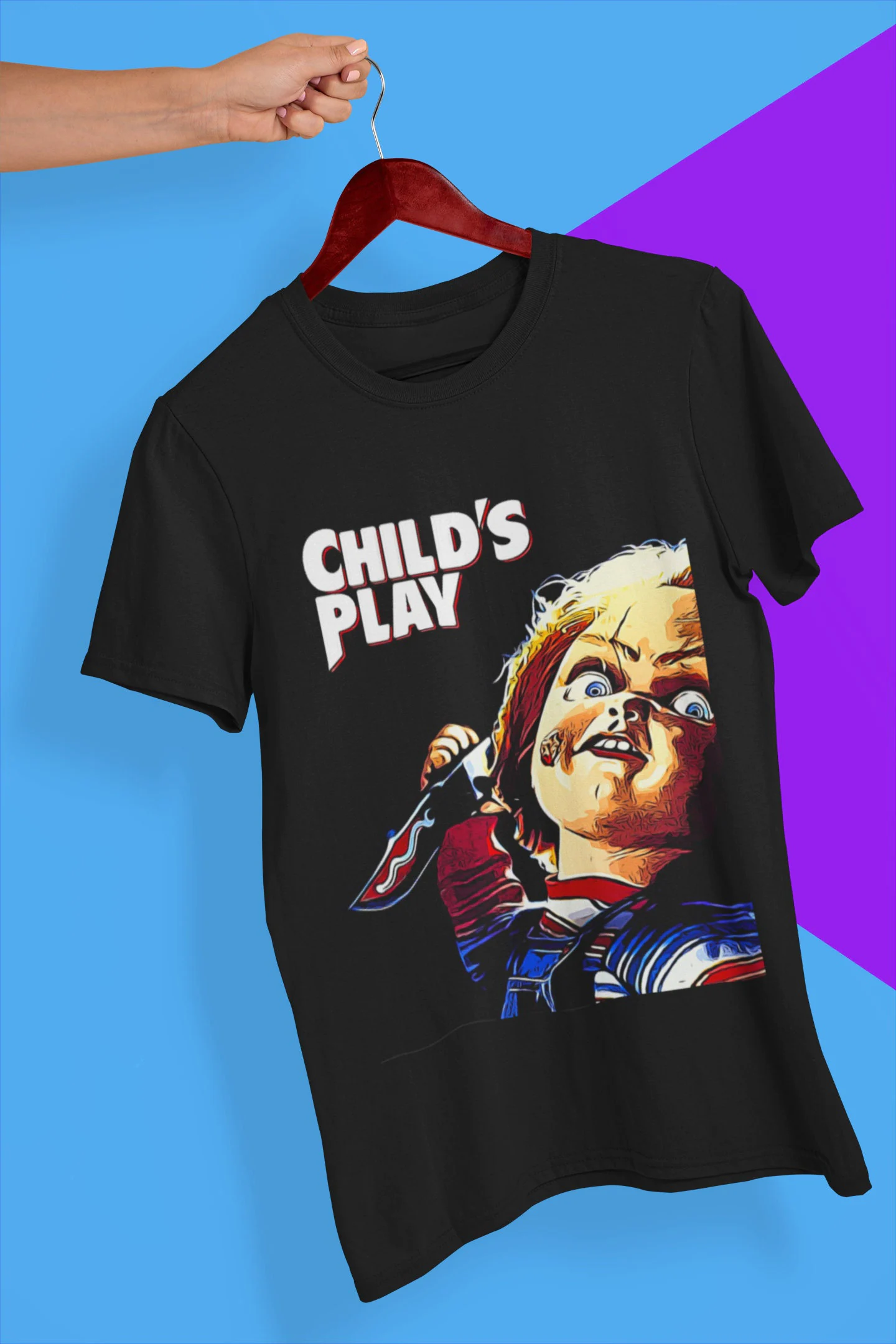 Retro Child's Play Chucky Halloween Unisex T-Shirt Retro Child's Play Chucky Halloween Unisex T-Shirt