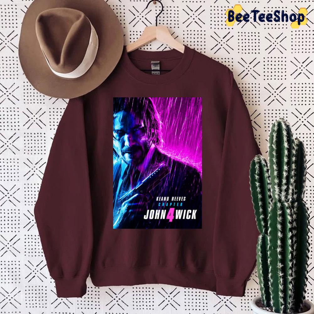 Retro Design John Wick Chapter 4 Unisex Sweatshirt Retro Design John Wick Chapter 4 Unisex Sweatshirt