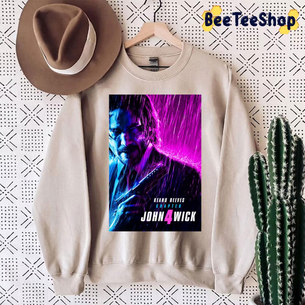 Retro Design John Wick Chapter 4 Unisex Sweatshirt Retro Design John Wick Chapter 4 Unisex Sweatshirt