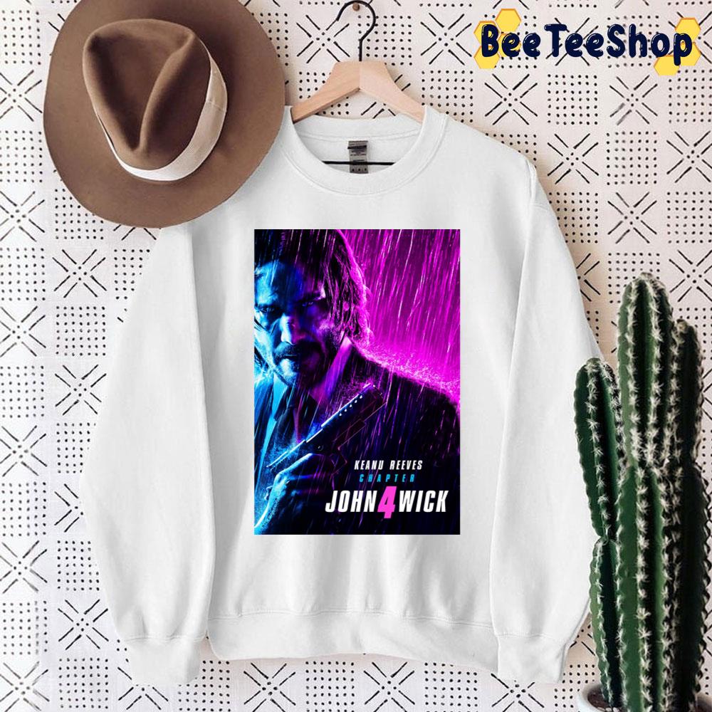 Retro Design John Wick Chapter 4 Unisex Sweatshirt Retro Design John Wick Chapter 4 Unisex Sweatshirt