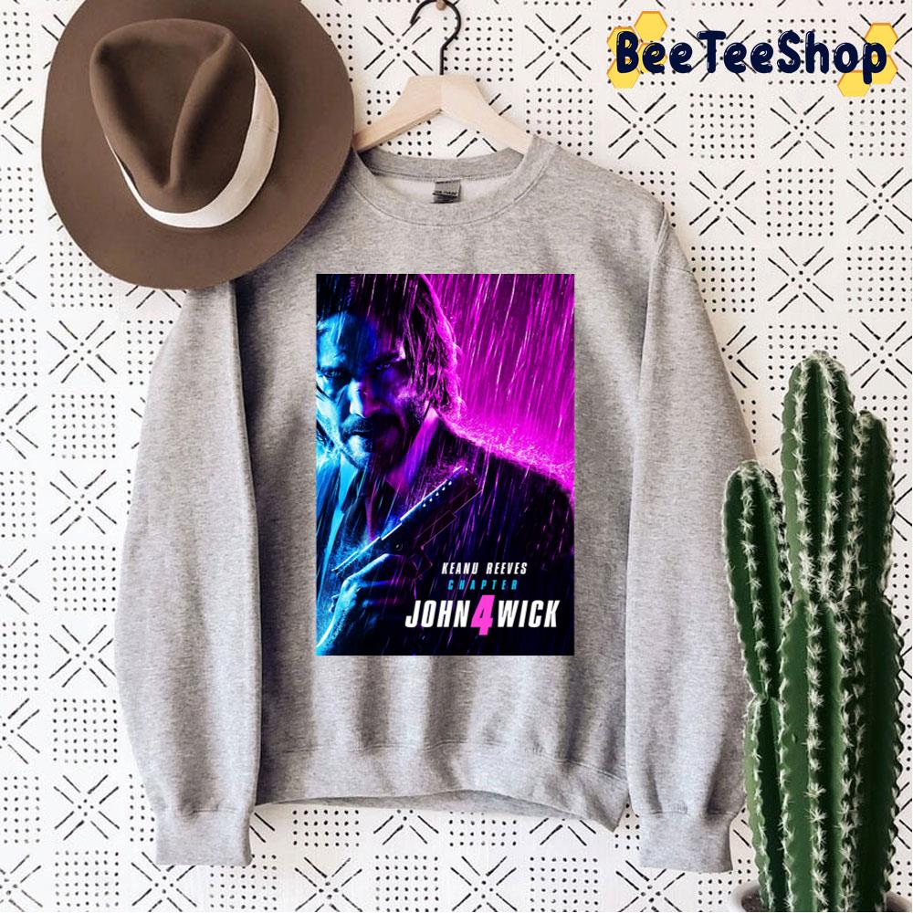 Retro Design John Wick Chapter 4 Unisex Sweatshirt Retro Design John Wick Chapter 4 Unisex Sweatshirt