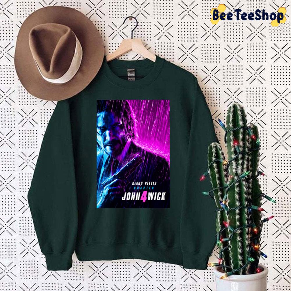 Retro Design John Wick Chapter 4 Unisex Sweatshirt Retro Design John Wick Chapter 4 Unisex Sweatshirt