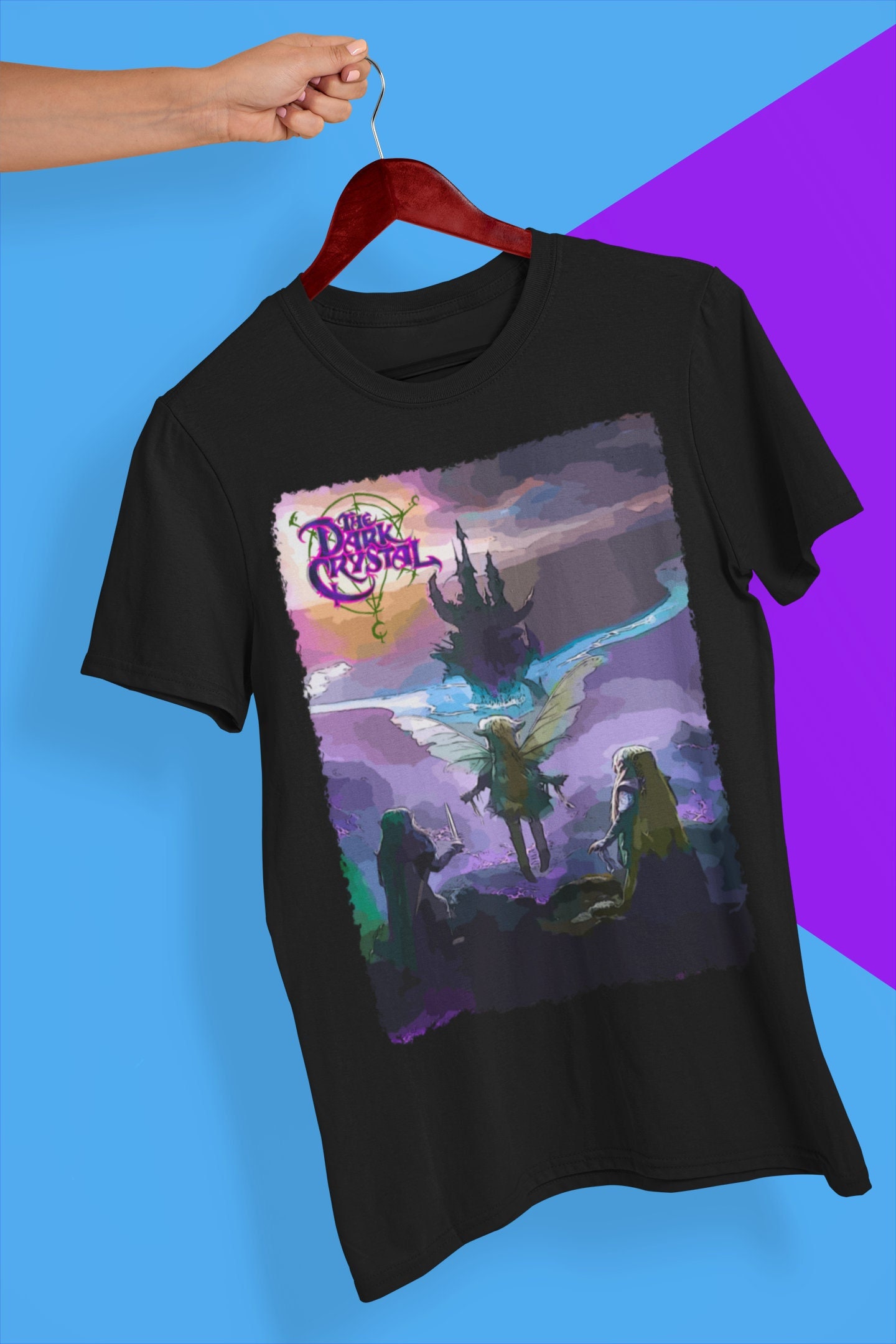 Retro Design The Dark Crystal Movie Halloween Unisex T-Shirt Retro Design The Dark Crystal Movie Halloween Unisex T-Shirt