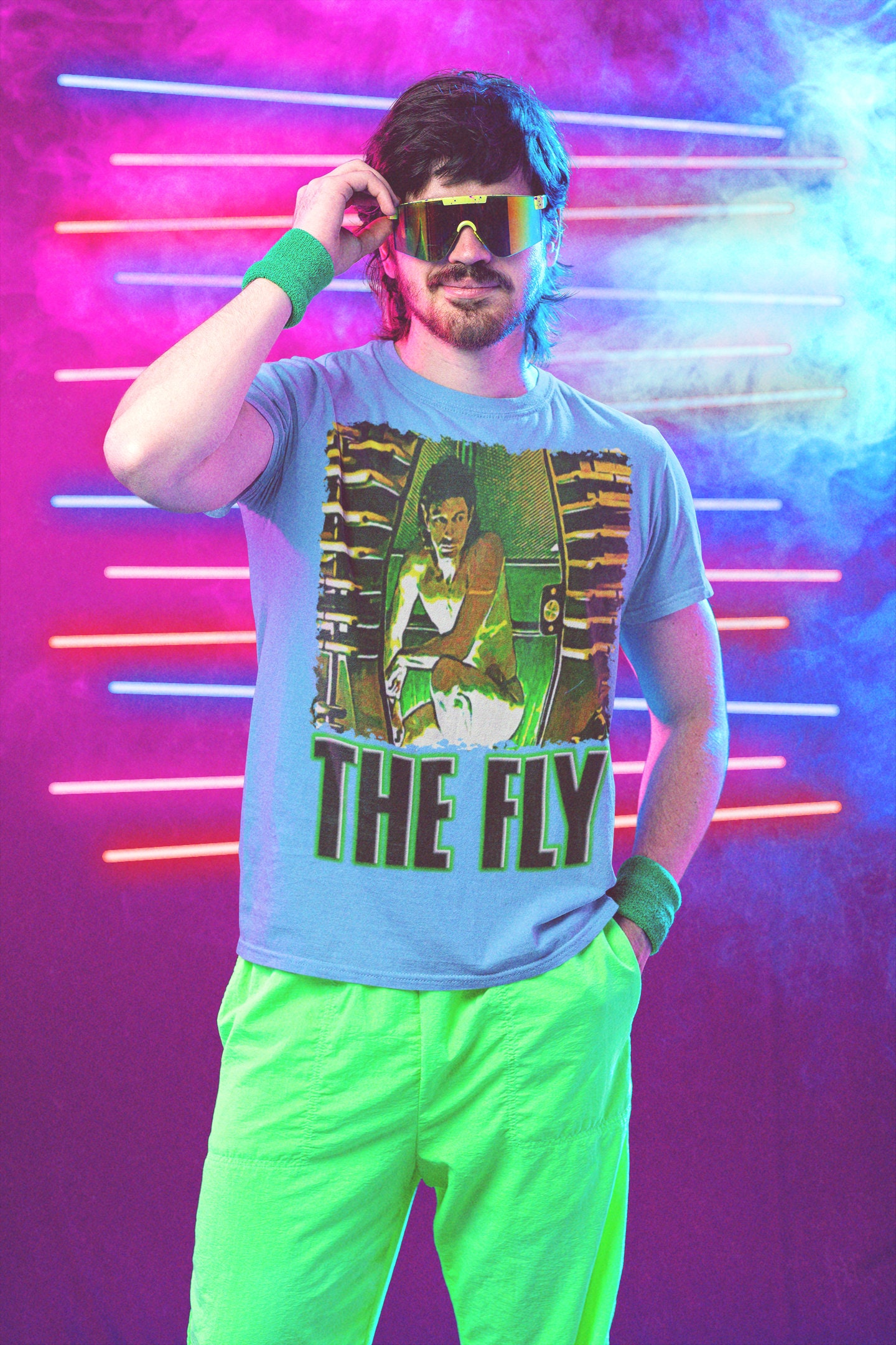 Retro Design The Fly Movie Halloween Unisex T-Shirt Retro Design The Fly Movie Halloween Unisex T-Shirt