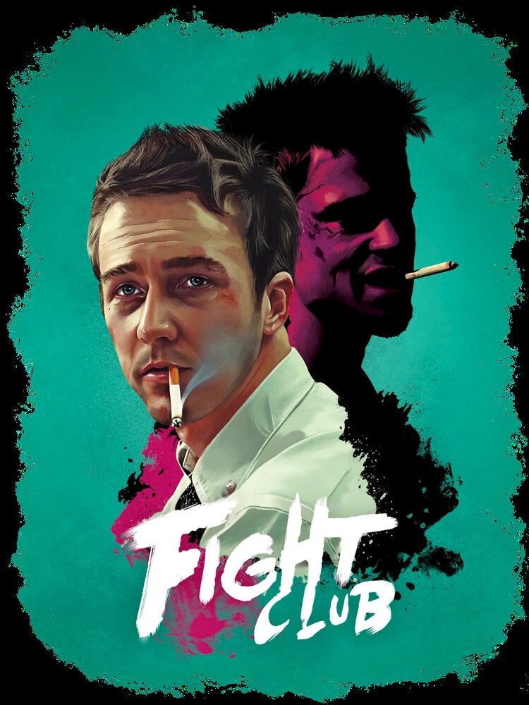 Retro Fan Art Fight Club Halloween Unisex T-Shirt Retro Fan Art Fight Club Halloween Unisex T-Shirt
