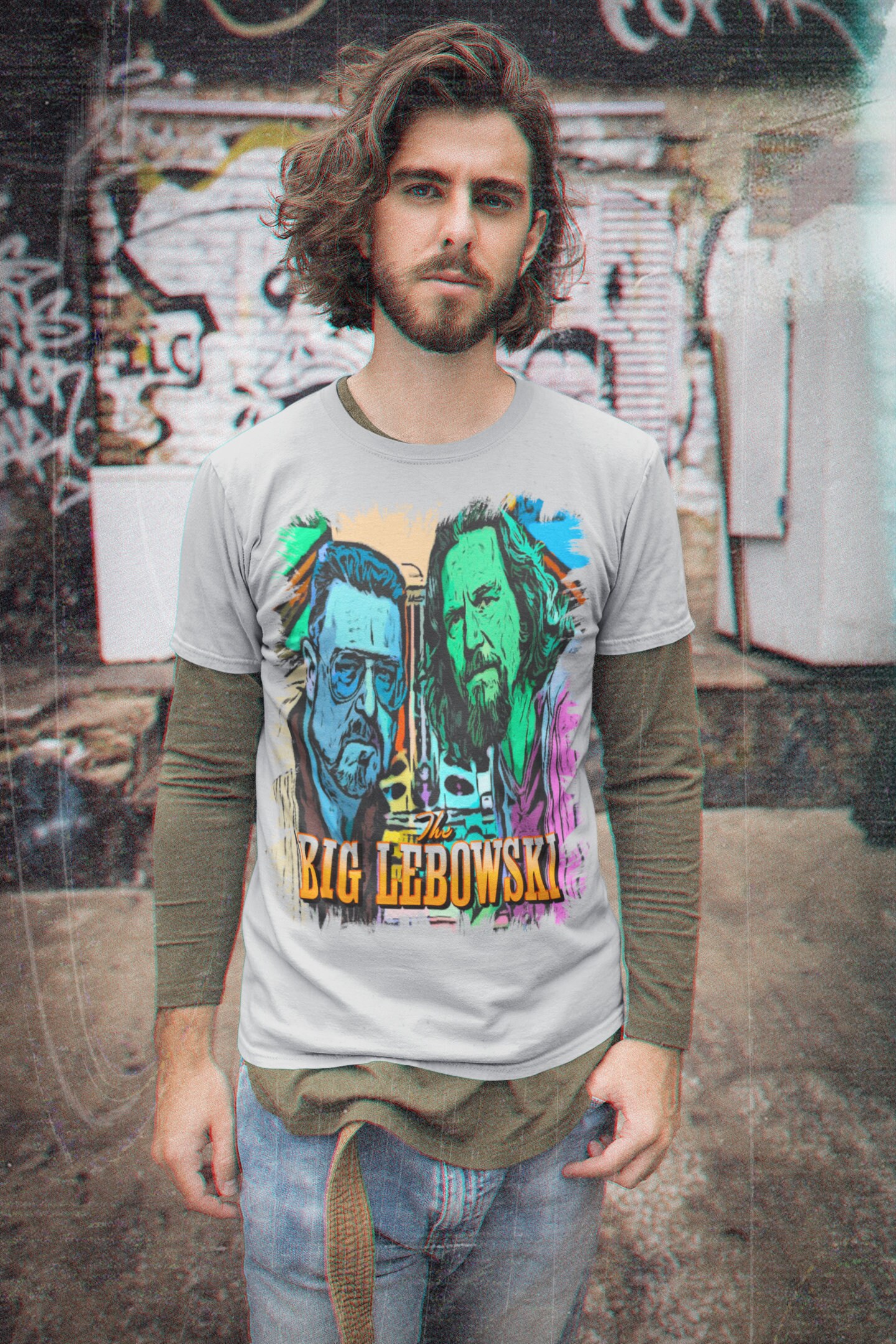 Retro Fan Art The Big Lebowski Halloween Unisex T-Shirt Retro Fan Art The Big Lebowski Halloween Unisex T-Shirt