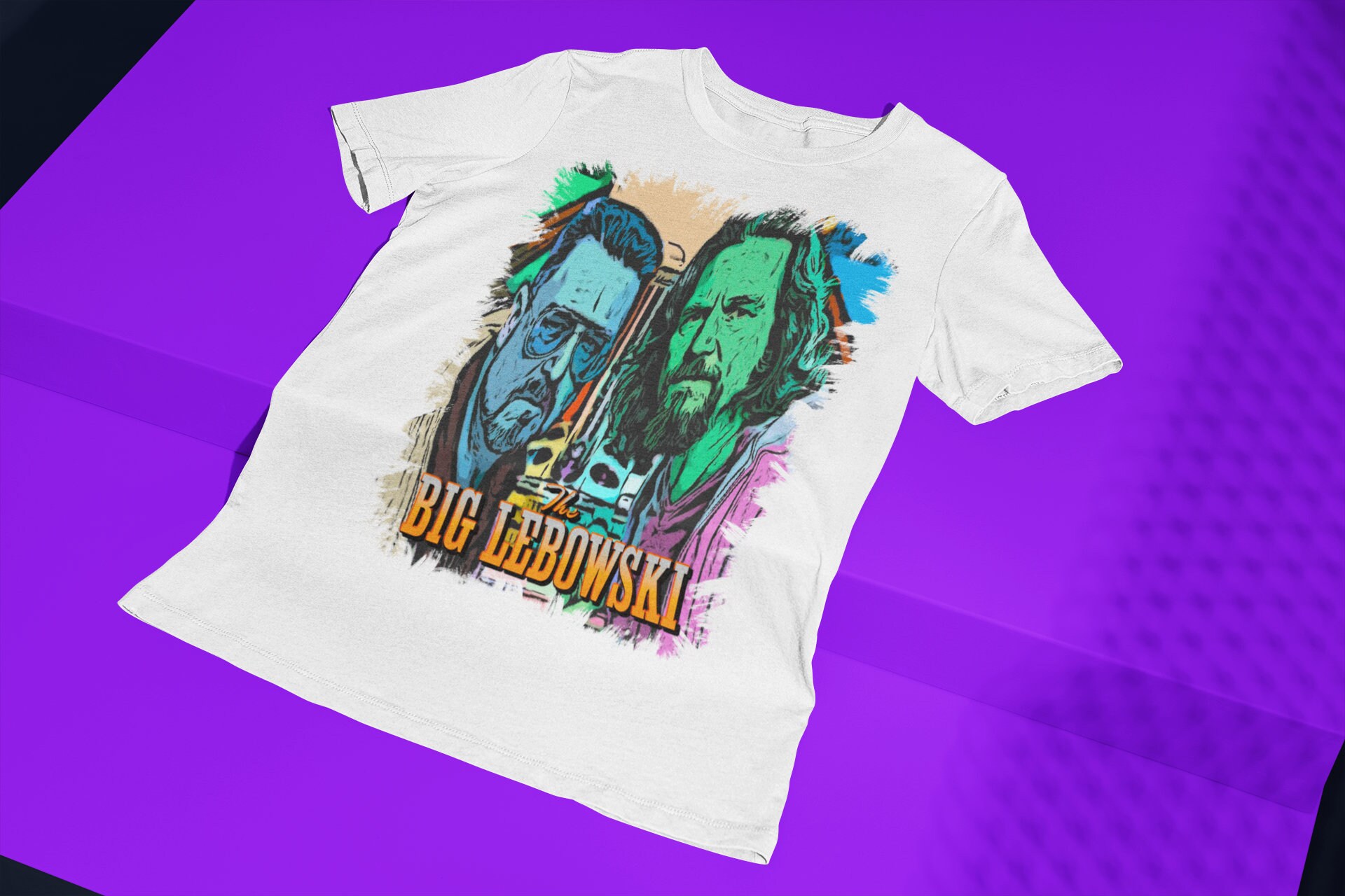 Retro Fan Art The Big Lebowski Halloween Unisex T-Shirt Retro Fan Art The Big Lebowski Halloween Unisex T-Shirt
