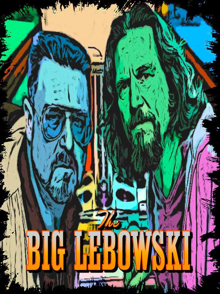 Retro Fan Art The Big Lebowski Halloween Unisex T-Shirt Retro Fan Art The Big Lebowski Halloween Unisex T-Shirt