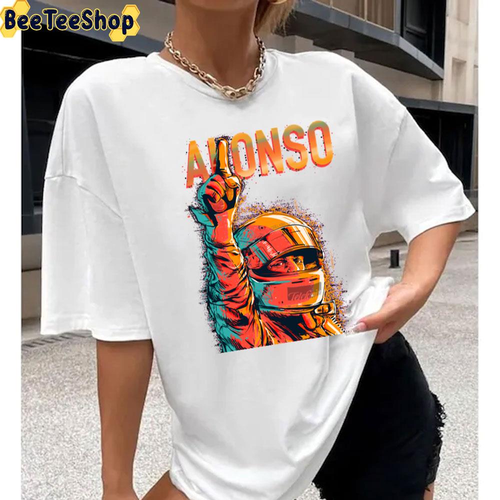 Retro Fernando Alonso Racing Unisex T-Shirt Retro Fernando Alonso Racing Unisex T-Shirt