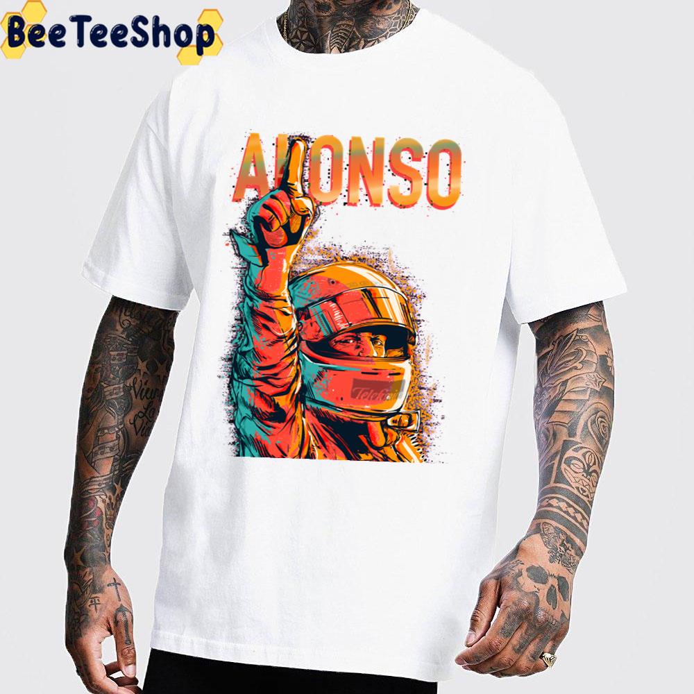 Retro Fernando Alonso Racing Unisex T-Shirt Retro Fernando Alonso Racing Unisex T-Shirt