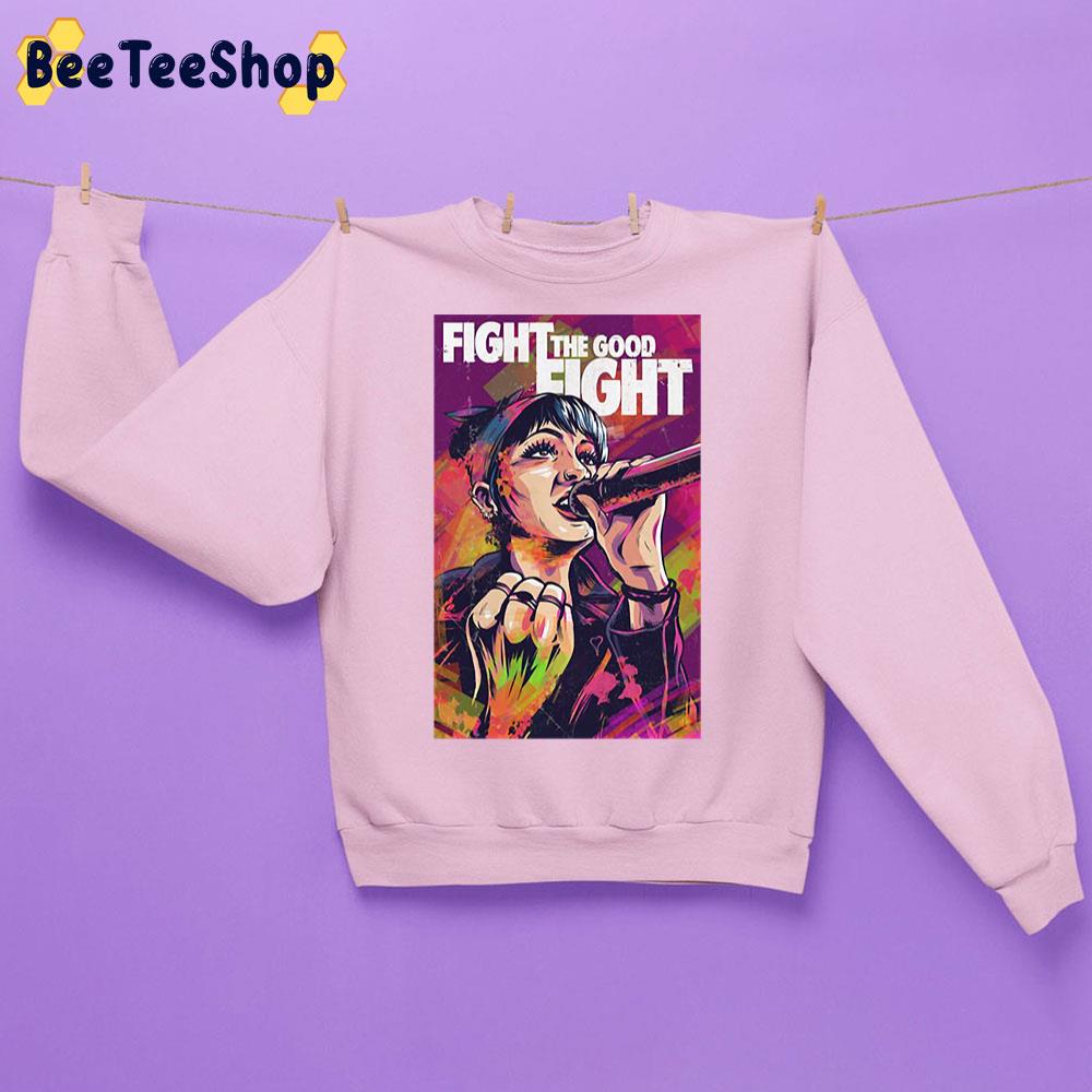 Retro Fight The Good Fight Unisex Sweatshirt Retro Fight The Good Fight Unisex Sweatshirt