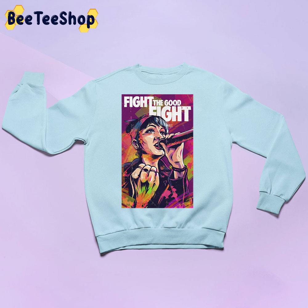 Retro Fight The Good Fight Unisex Sweatshirt Retro Fight The Good Fight Unisex Sweatshirt