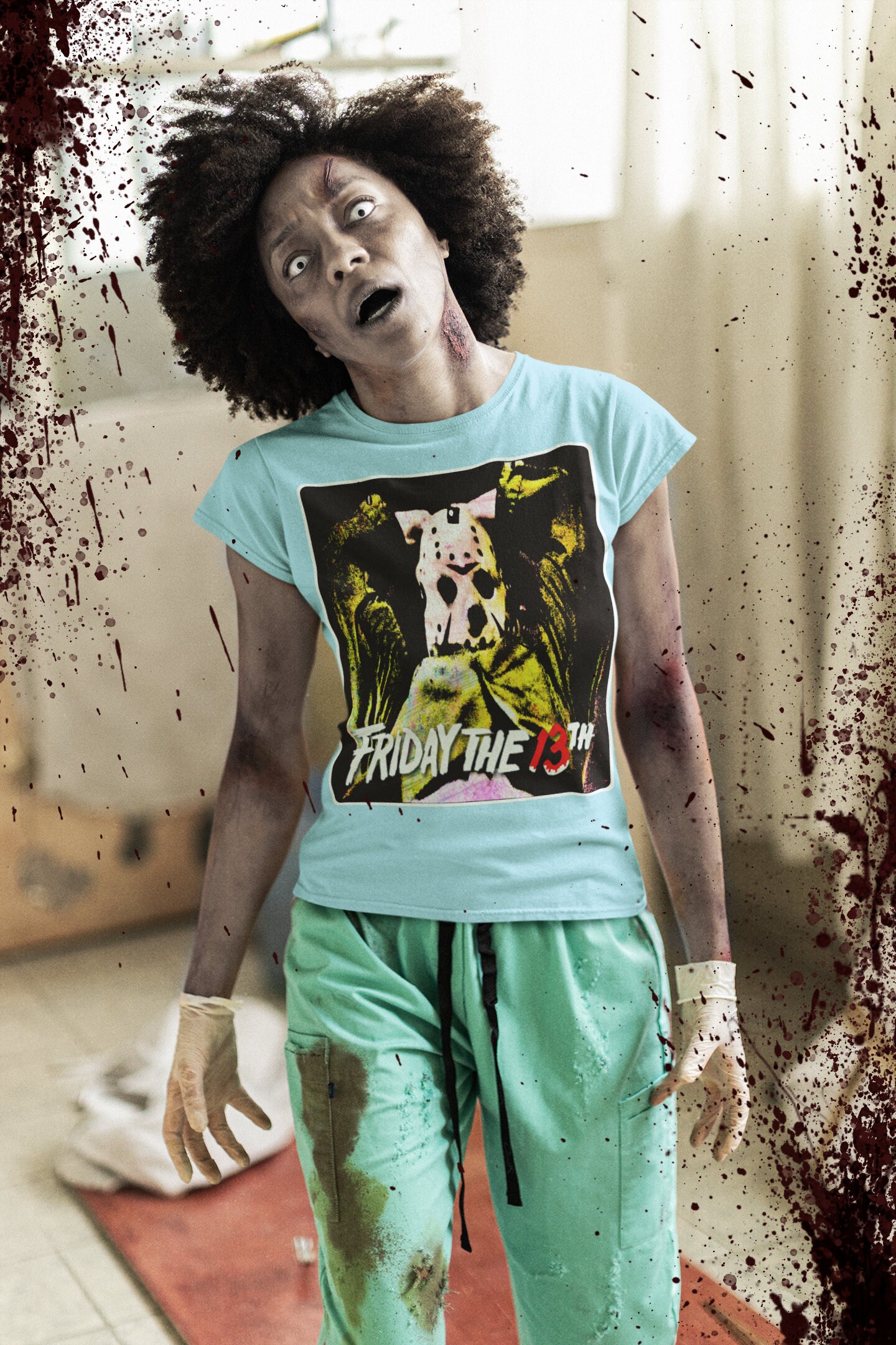 Retro Jason Voorhees Friday The 13th Halloween Unisex T-Shirt Retro Jason Voorhees Friday The 13th Halloween Unisex T-Shirt