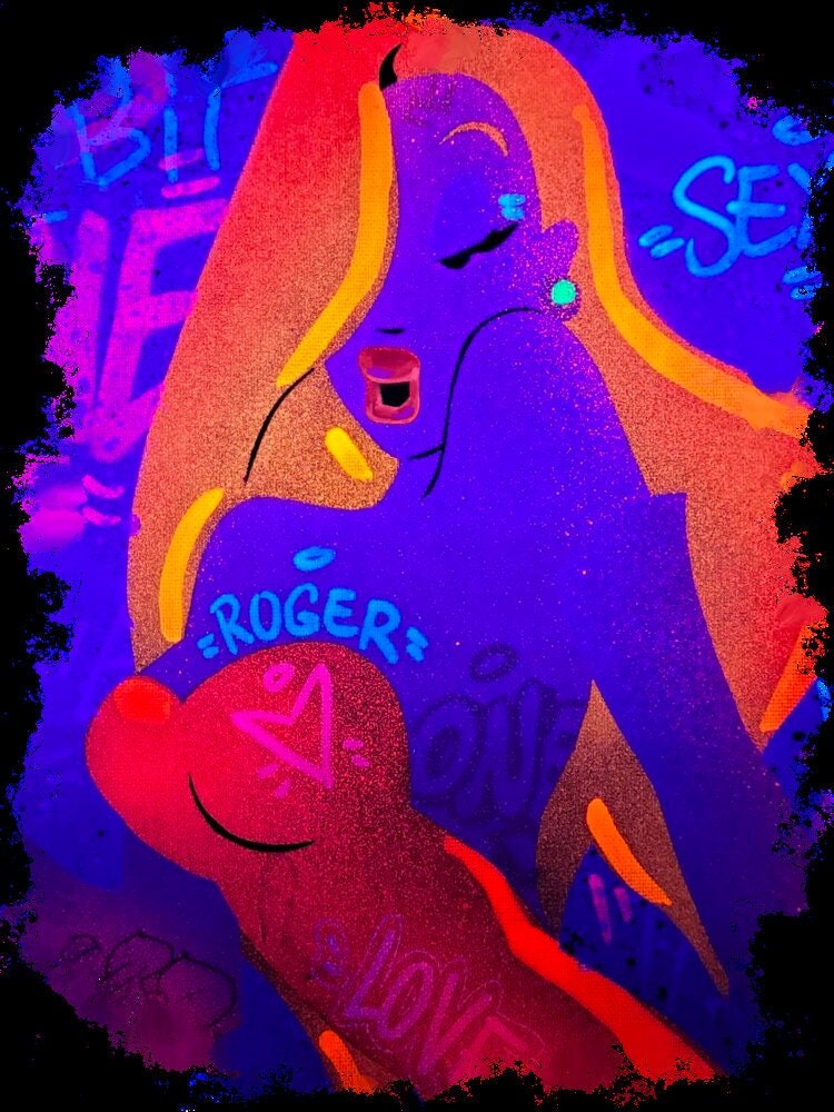 Retro Jessica Rabbit Stylized Halloween Unisex T-Shirt Retro Jessica Rabbit Stylized Halloween Unisex T-Shirt