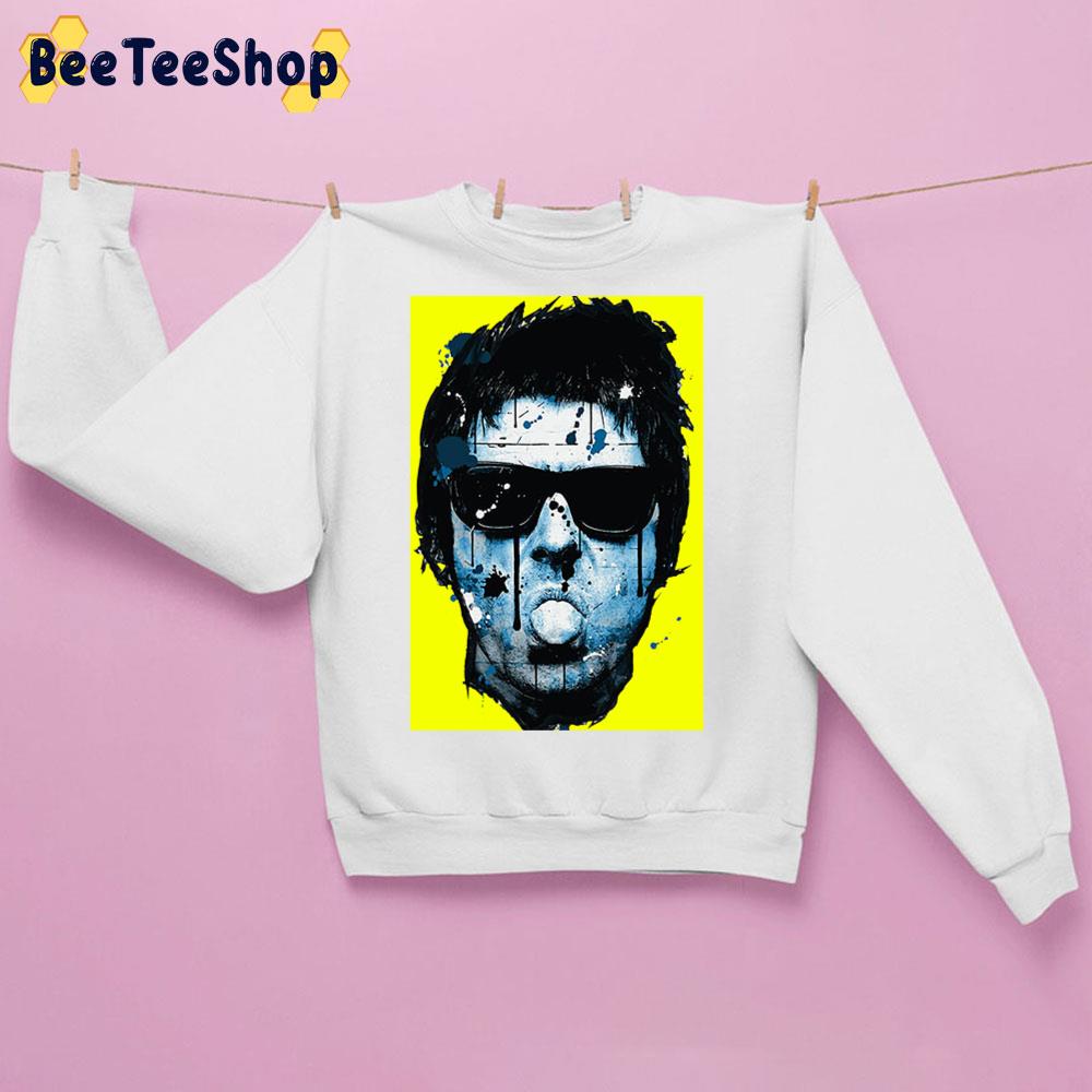 Retro Liam Gallagher Being Cheeky Unisex Sweatshirt Retro Liam Gallagher Being Cheeky Unisex Sweatshirt