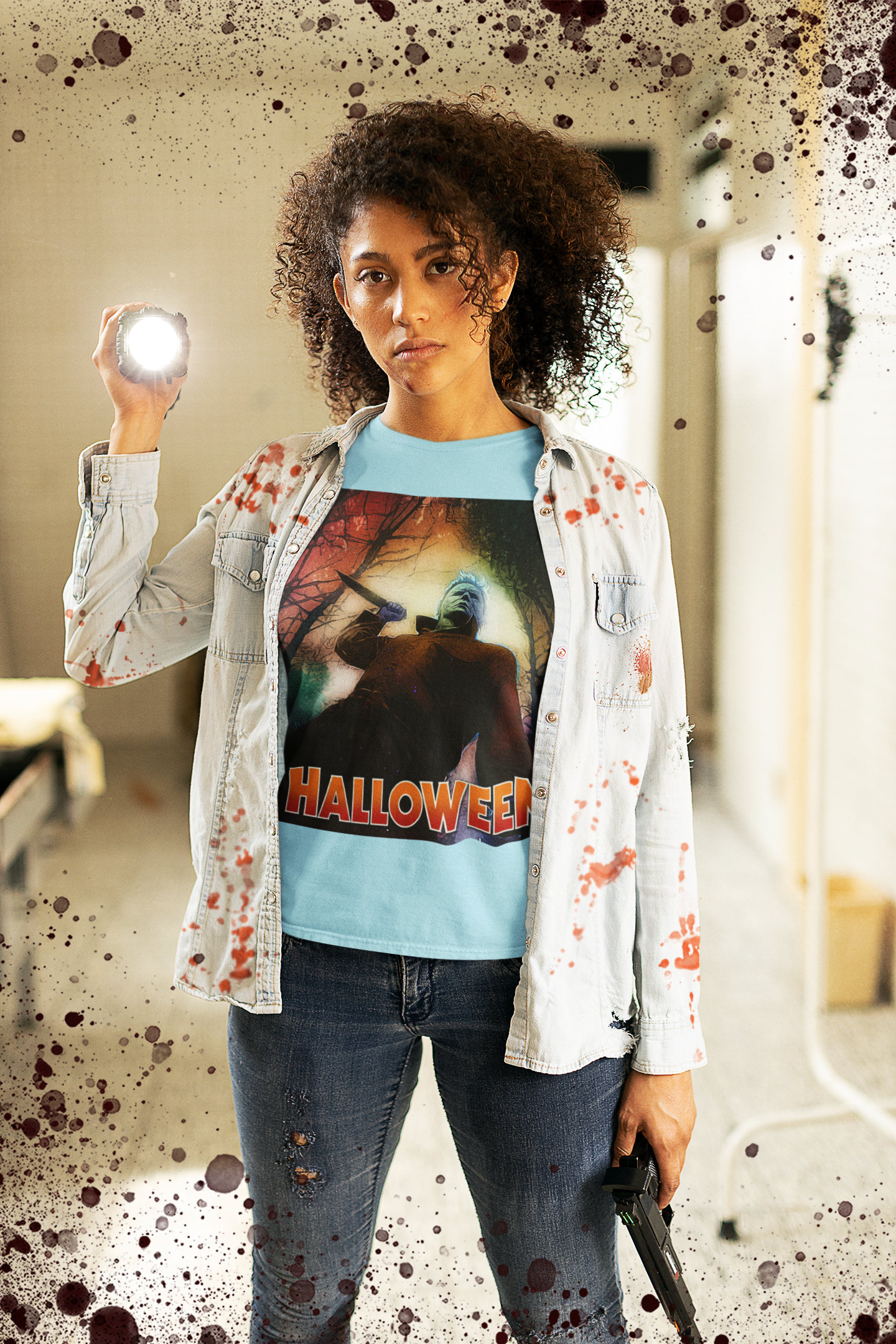 Retro Michael Myers Halloween Movie Halloween Unisex T-Shirt Retro Michael Myers Halloween Movie Halloween Unisex T-Shirt