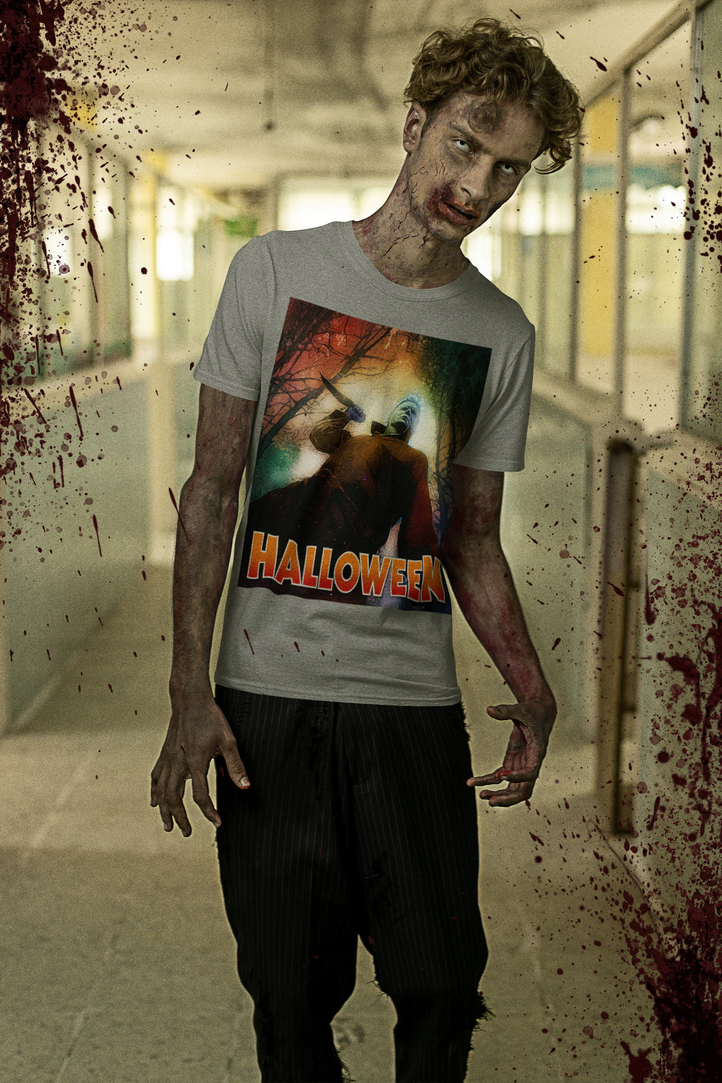 Retro Michael Myers Halloween Movie Halloween Unisex T-Shirt Retro Michael Myers Halloween Movie Halloween Unisex T-Shirt