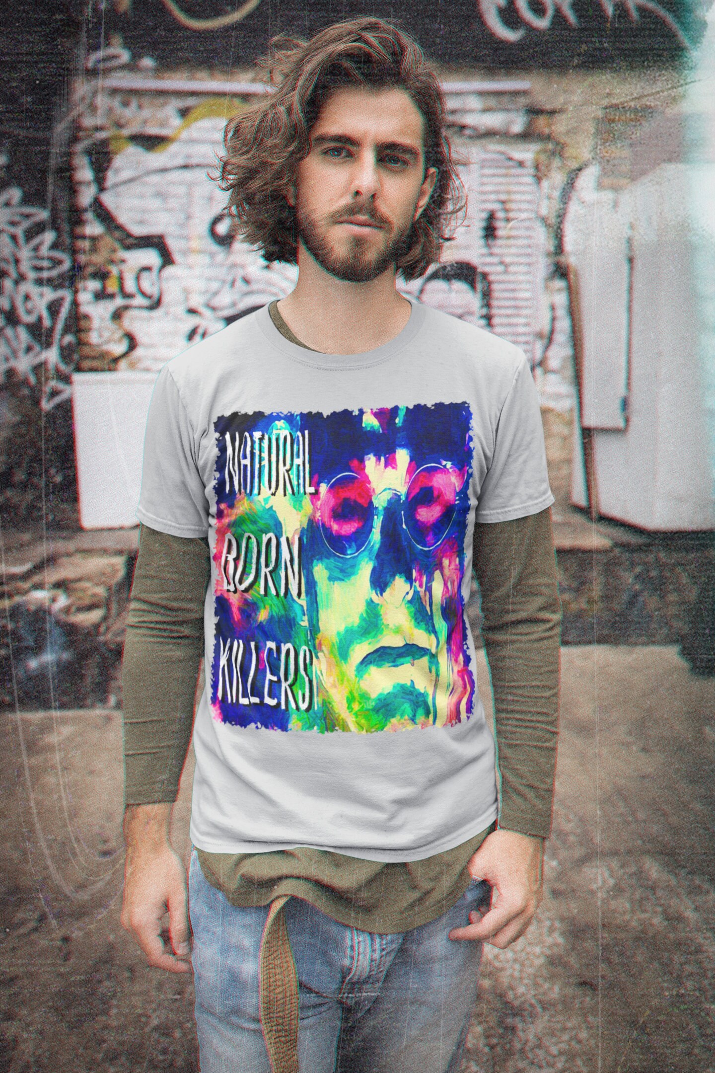 Retro Natural Born Killers Halloween Unisex T-Shirt Retro Natural Born Killers Halloween Unisex T-Shirt