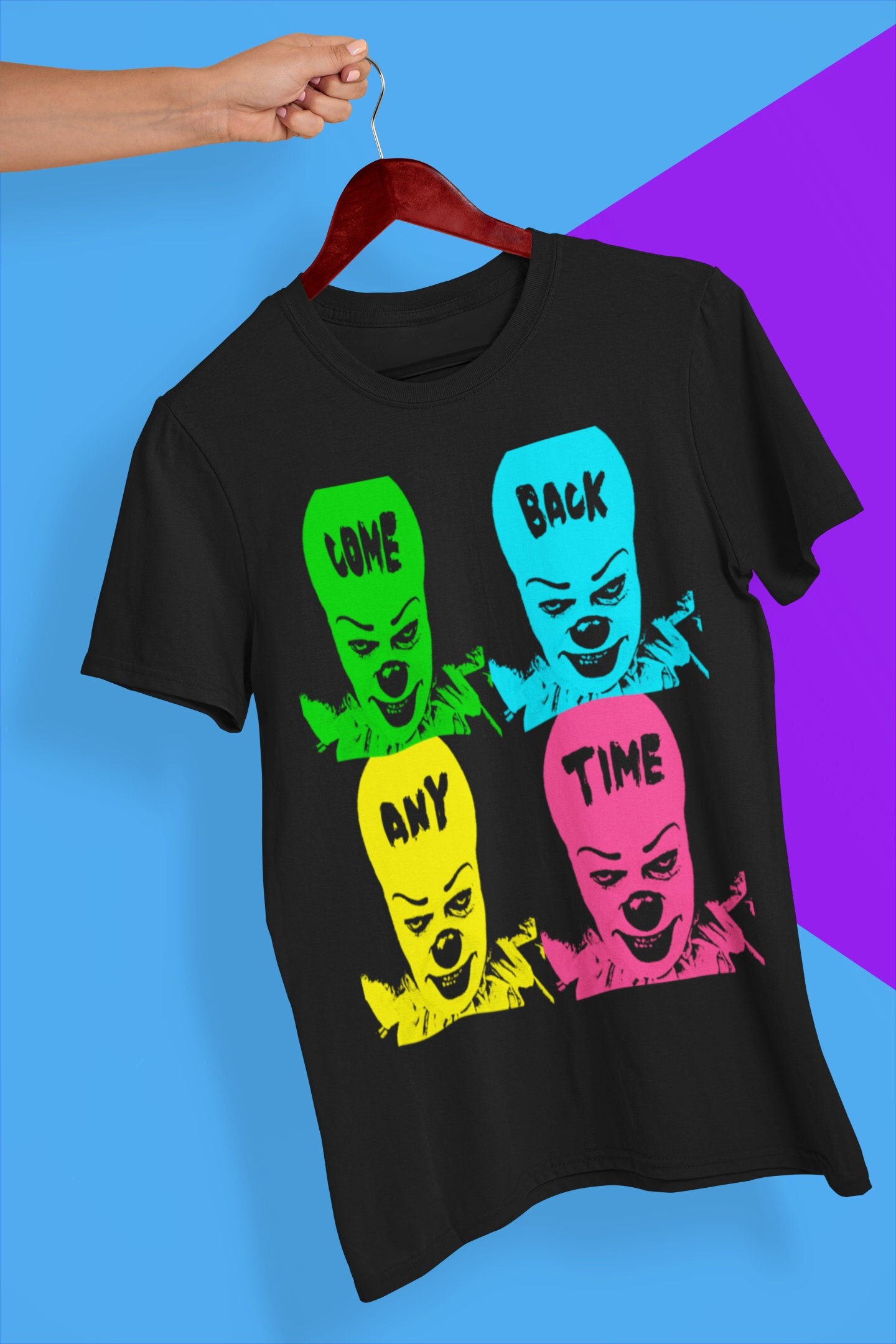 Retro Stephen King's It Movie Halloween Unisex T-Shirt Retro Stephen King's It Movie Halloween Unisex T-Shirt