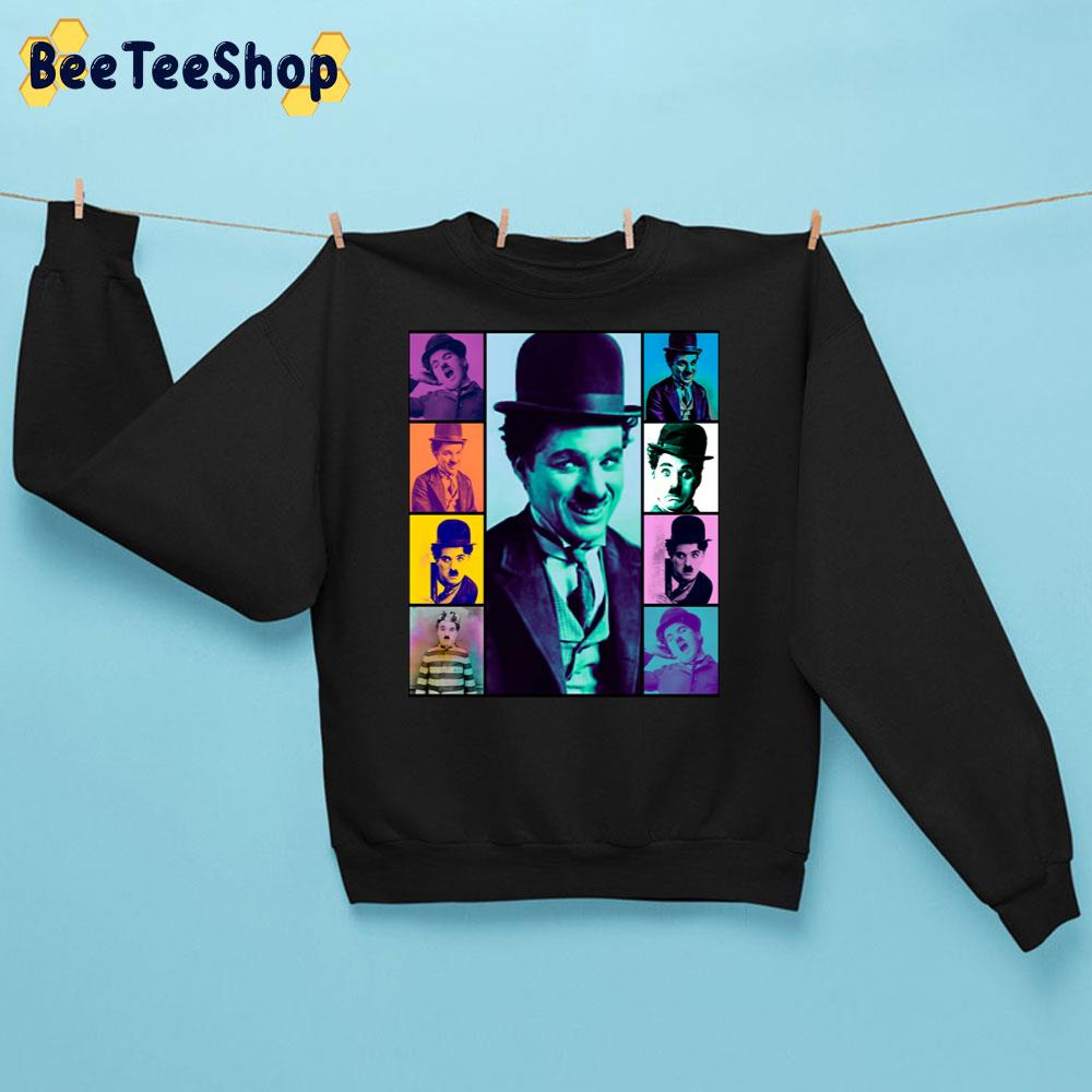 Retro Style Charlie Chaplin Unisex Sweatshirt Retro Style Charlie Chaplin Unisex Sweatshirt