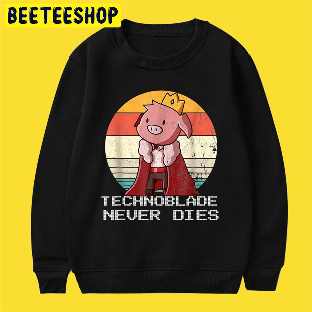 Retro Style Technoblade Merch Cosplay Unisex T-Shirt Retro Style Technoblade Merch Cosplay Unisex T-Shirt