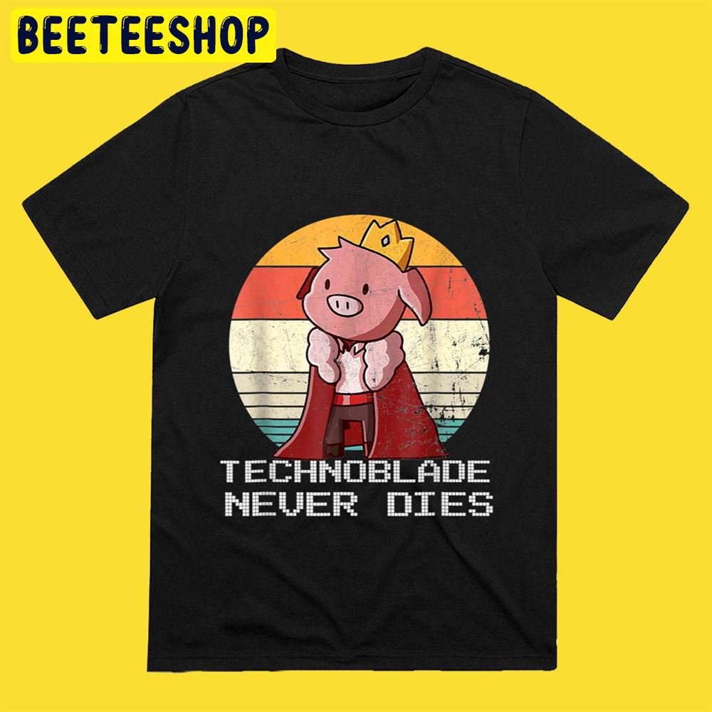 Retro Style Technoblade Merch Cosplay Unisex T-Shirt Retro Style Technoblade Merch Cosplay Unisex T-Shirt