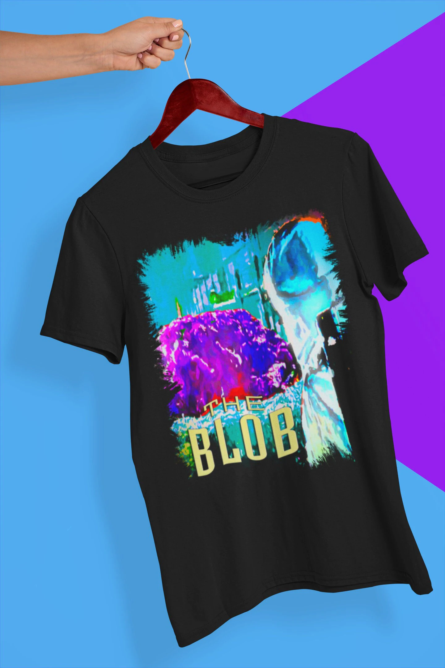 Retro The Blob Halloween Unisex T-Shirt Retro The Blob Halloween Unisex T-Shirt