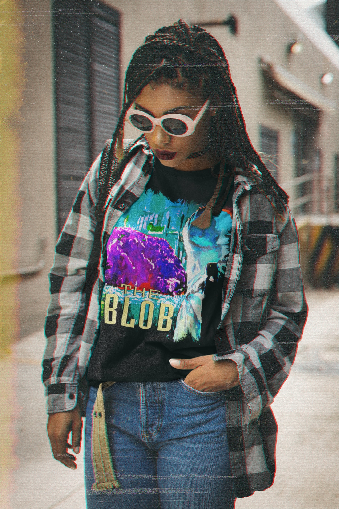 Retro The Blob Halloween Unisex T-Shirt Retro The Blob Halloween Unisex T-Shirt