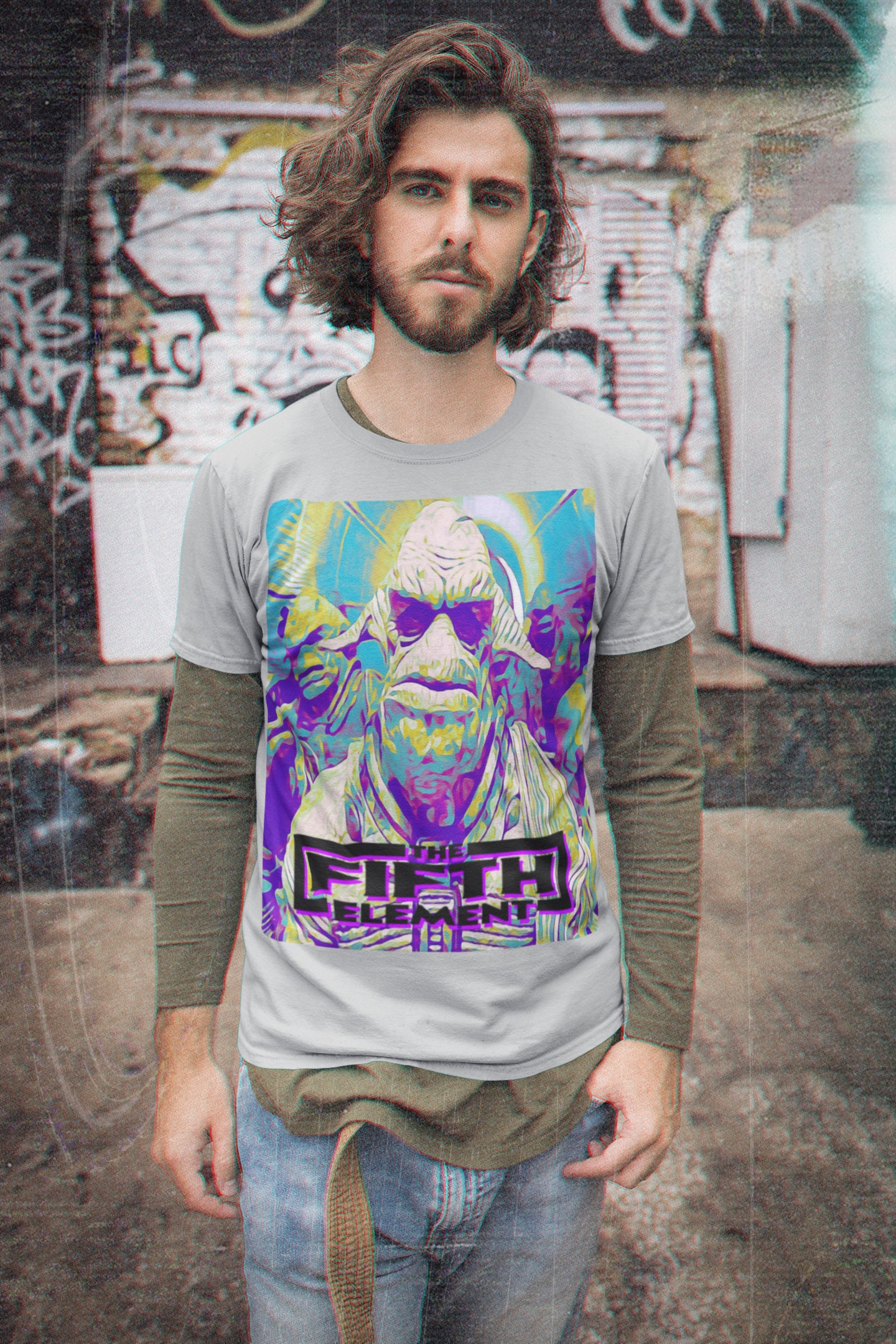 Retro The Fifth Element Halloween Unisex T-Shirt Retro The Fifth Element Halloween Unisex T-Shirt