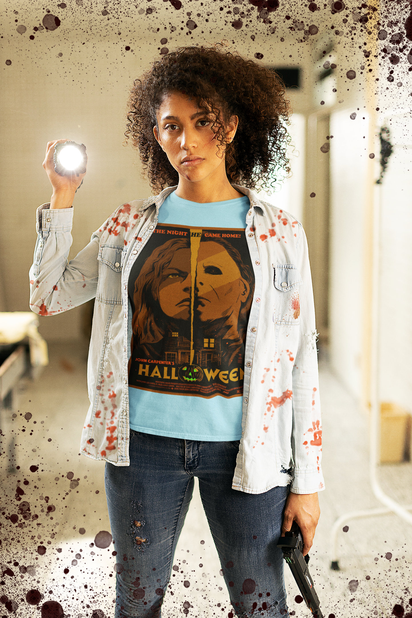 Retro The Night He Came Home John Carpenters Halloween Movie Halloween Unisex T-Shirt Retro The Night He Came Home John Carpenters Halloween Movie Halloween Unisex T-Shirt